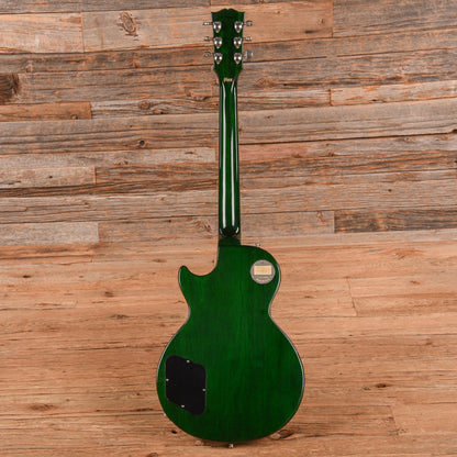 Gibson Custom Les Paul Custom Pro Trans Green 2016 Electric Guitars / Solid Body