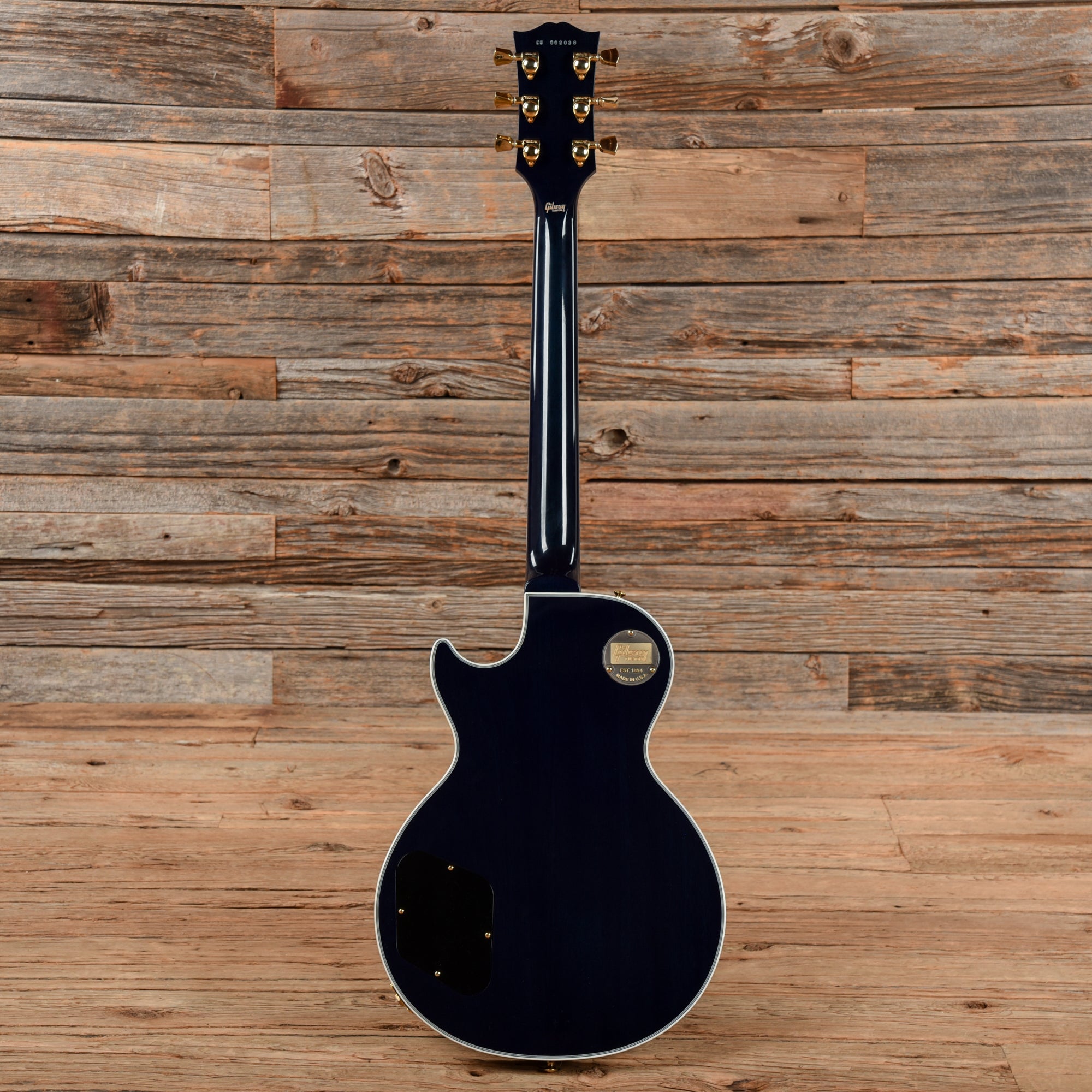 Gibson Custom Les Paul Custom Q Blue 2016 Electric Guitars / Solid Body