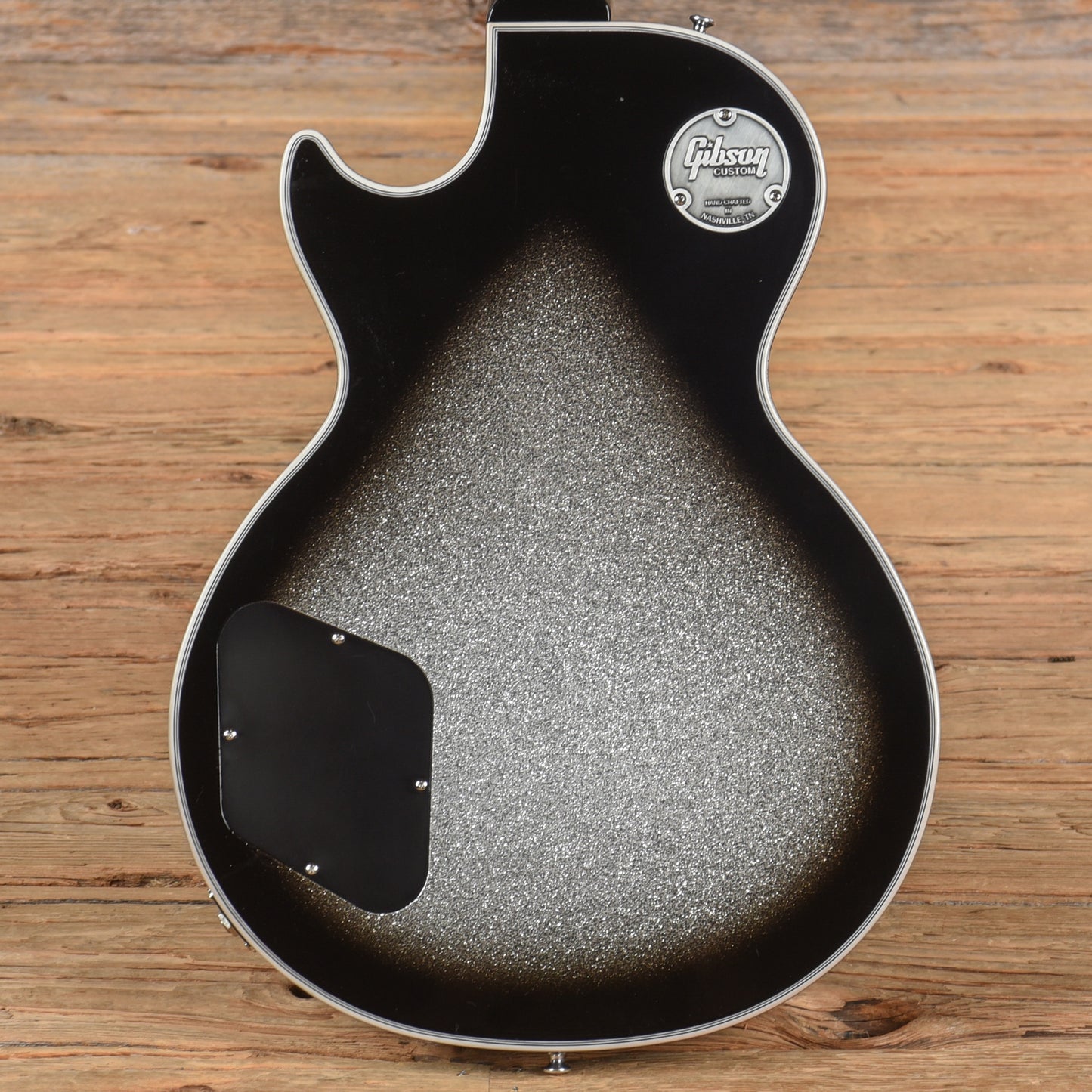 Gibson Custom Les Paul Custom Silver Sparkle Burst 2024 Electric Guitars / Solid Body