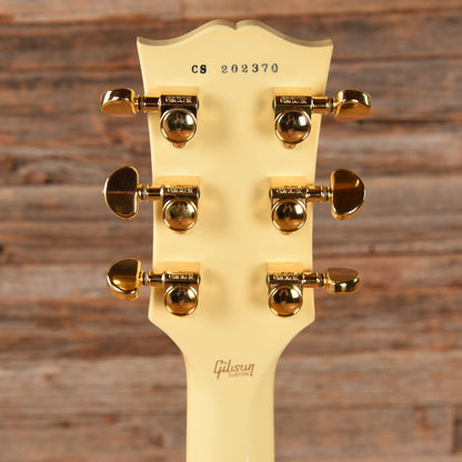 Gibson Custom Les Paul Custom Vintage White 2022 Electric Guitars / Solid Body