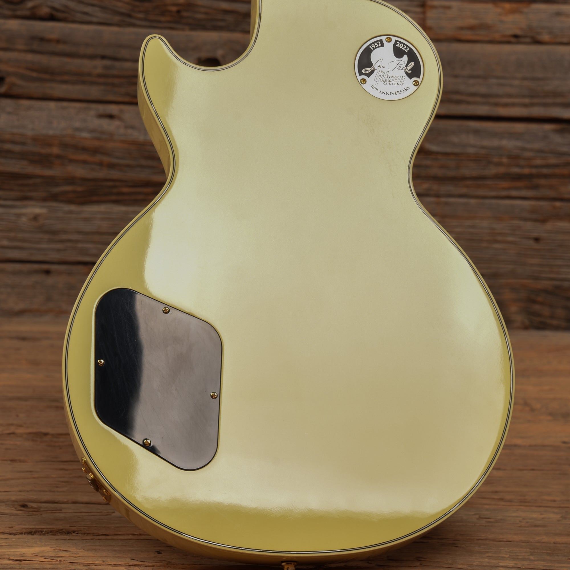 Gibson Custom Les Paul Custom Vintage White 2022 Electric Guitars / Solid Body