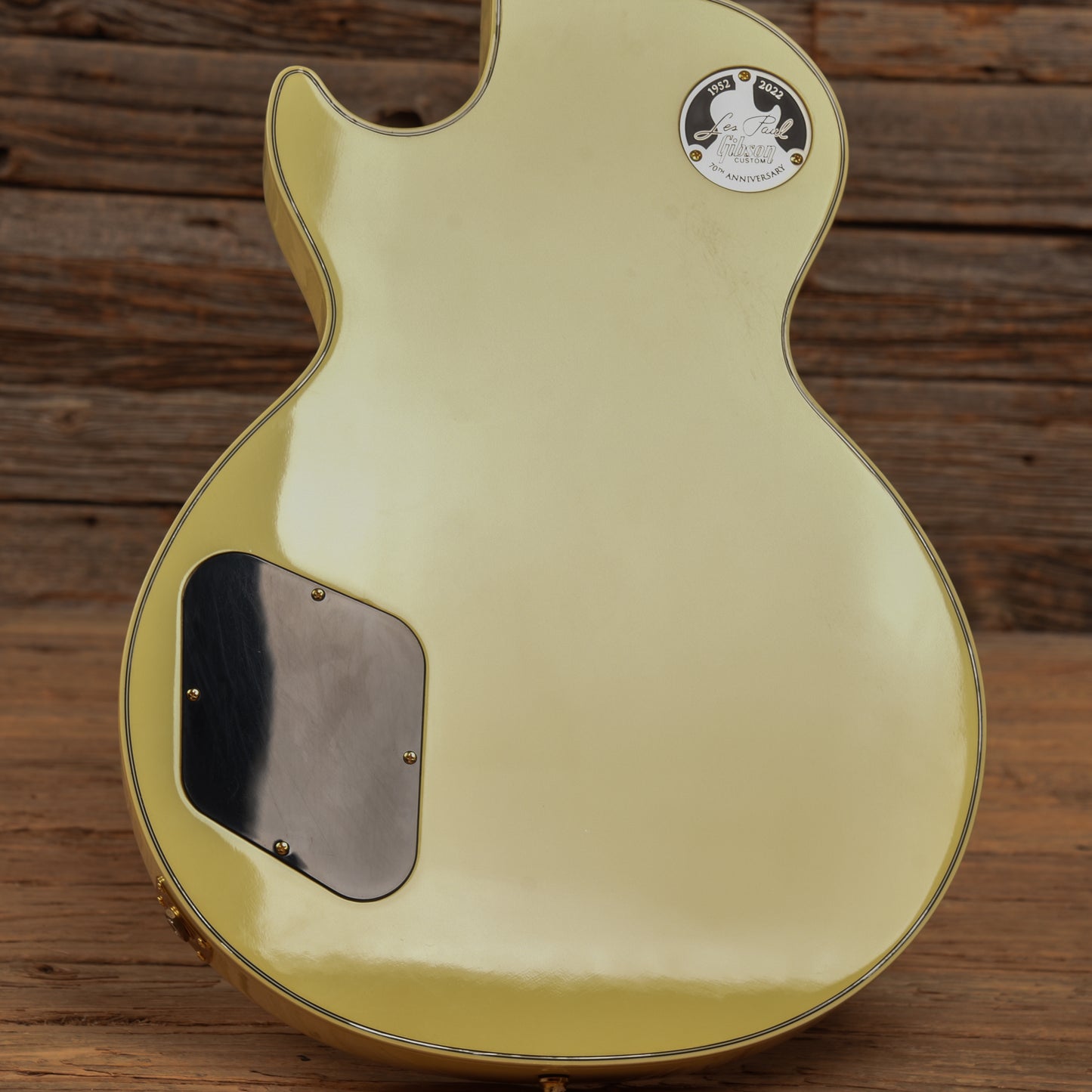 Gibson Custom Les Paul Custom Vintage White 2022 Electric Guitars / Solid Body