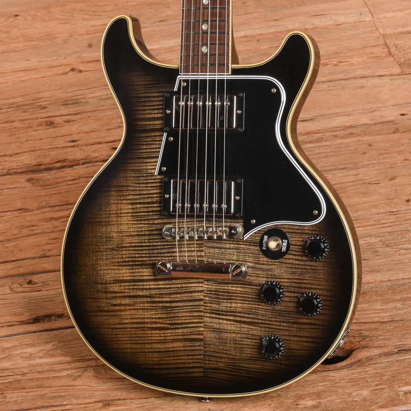 Gibson Custom Les Paul Special Double Cut Figured Cobra Burst 2023 Electric Guitars / Solid Body