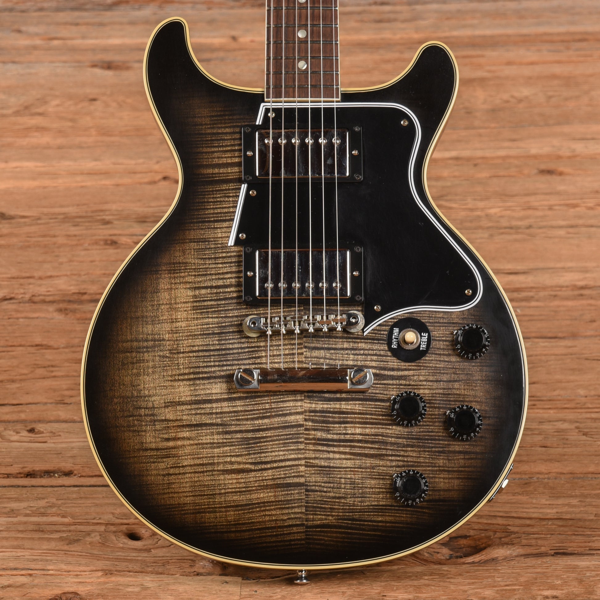 Gibson Custom Les Paul Special Double Cut Figured Cobra Burst 2023 Electric Guitars / Solid Body