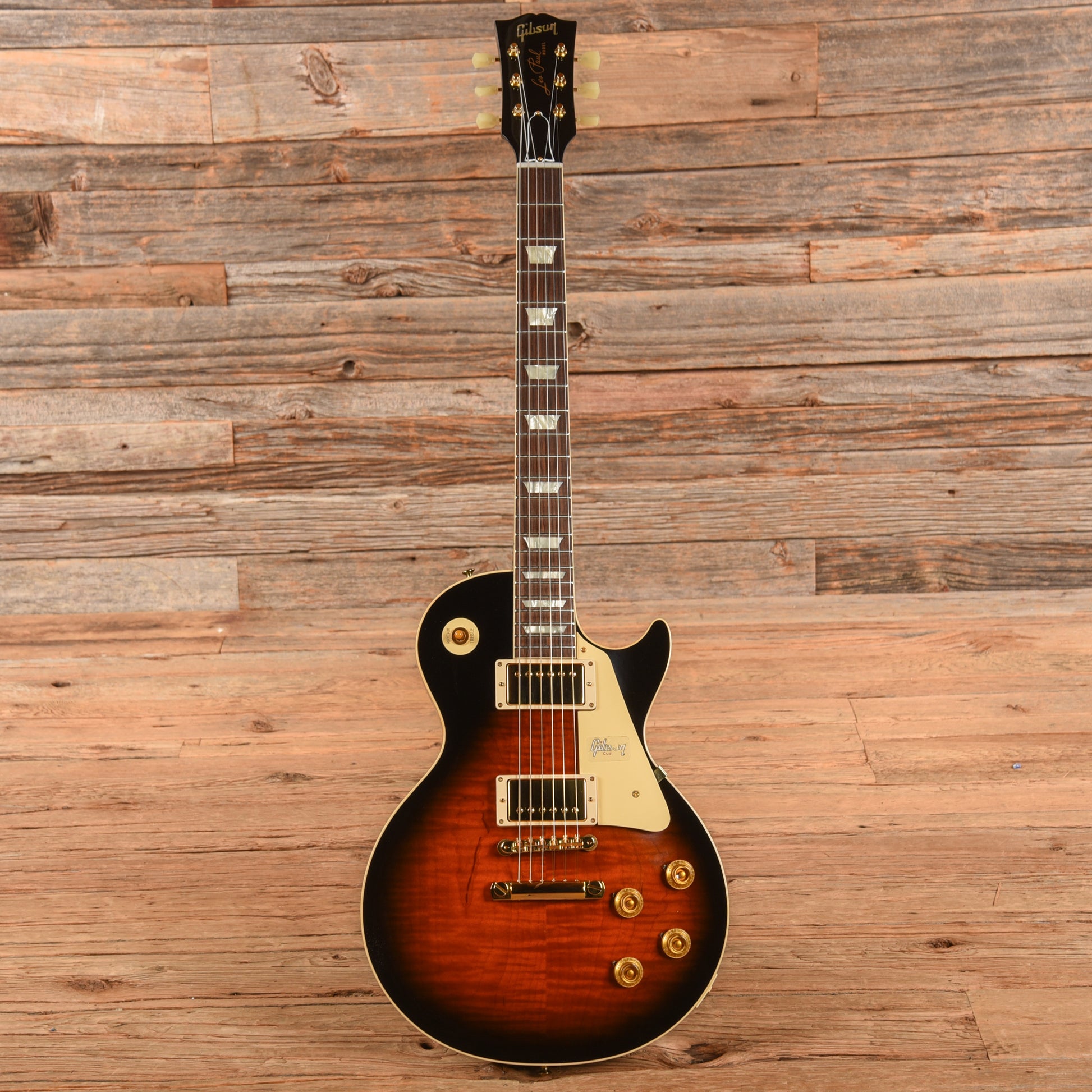 Gibson Custom Les Paul Standard Figured Sunburst 2017 Electric Guitars / Solid Body
