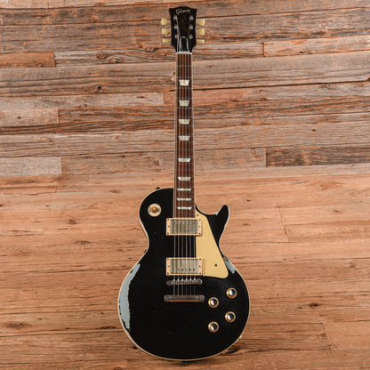 Gibson Custom Les Paul Standard Painted Over Ebony Over Frosted Blue 2016 Electric Guitars / Solid Body