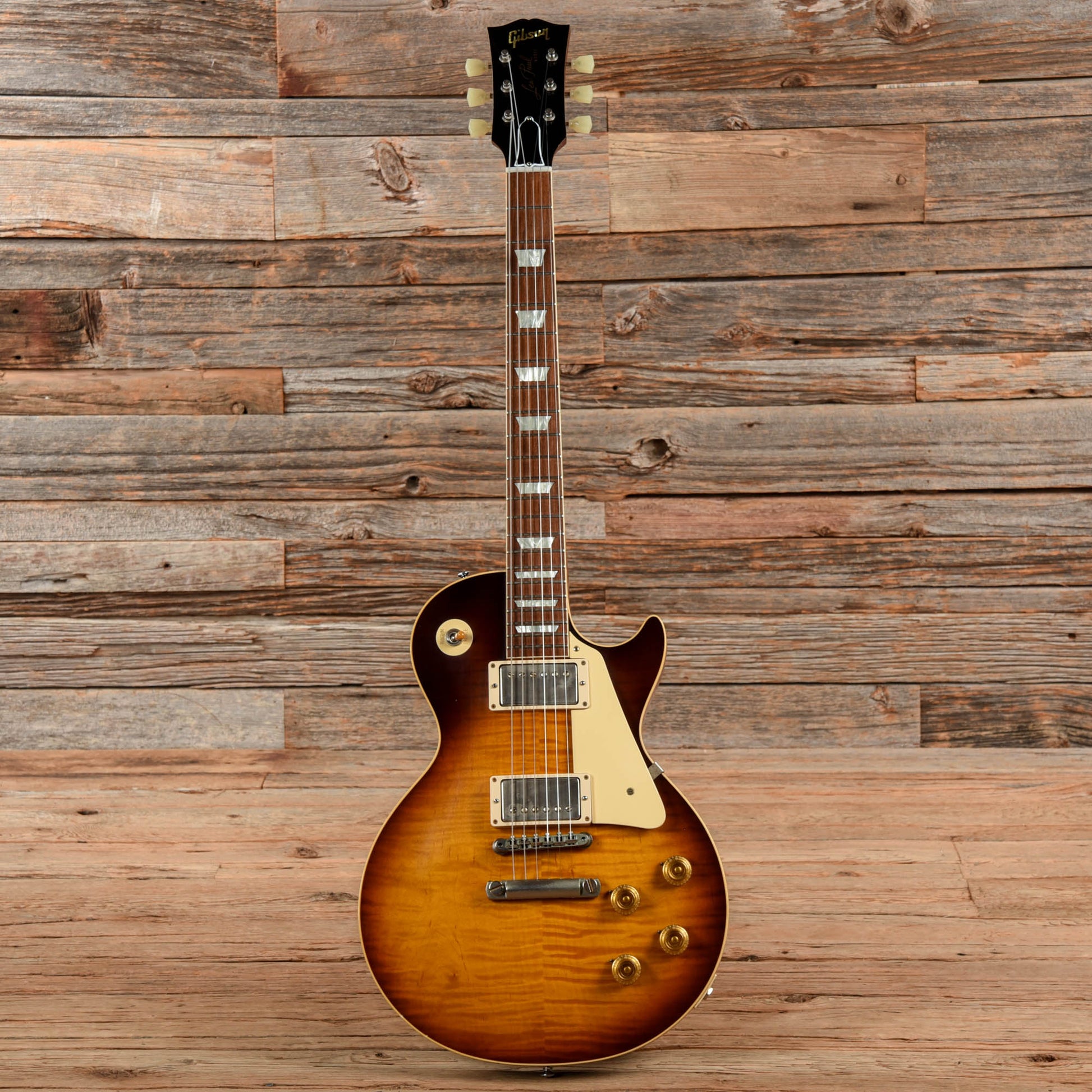 Gibson Custom Les Paul Standard Reissue "CME" w/ Scarface Neck Profile Kindred Burst Fade VOS 2017 Electric Guitars / Solid Body
