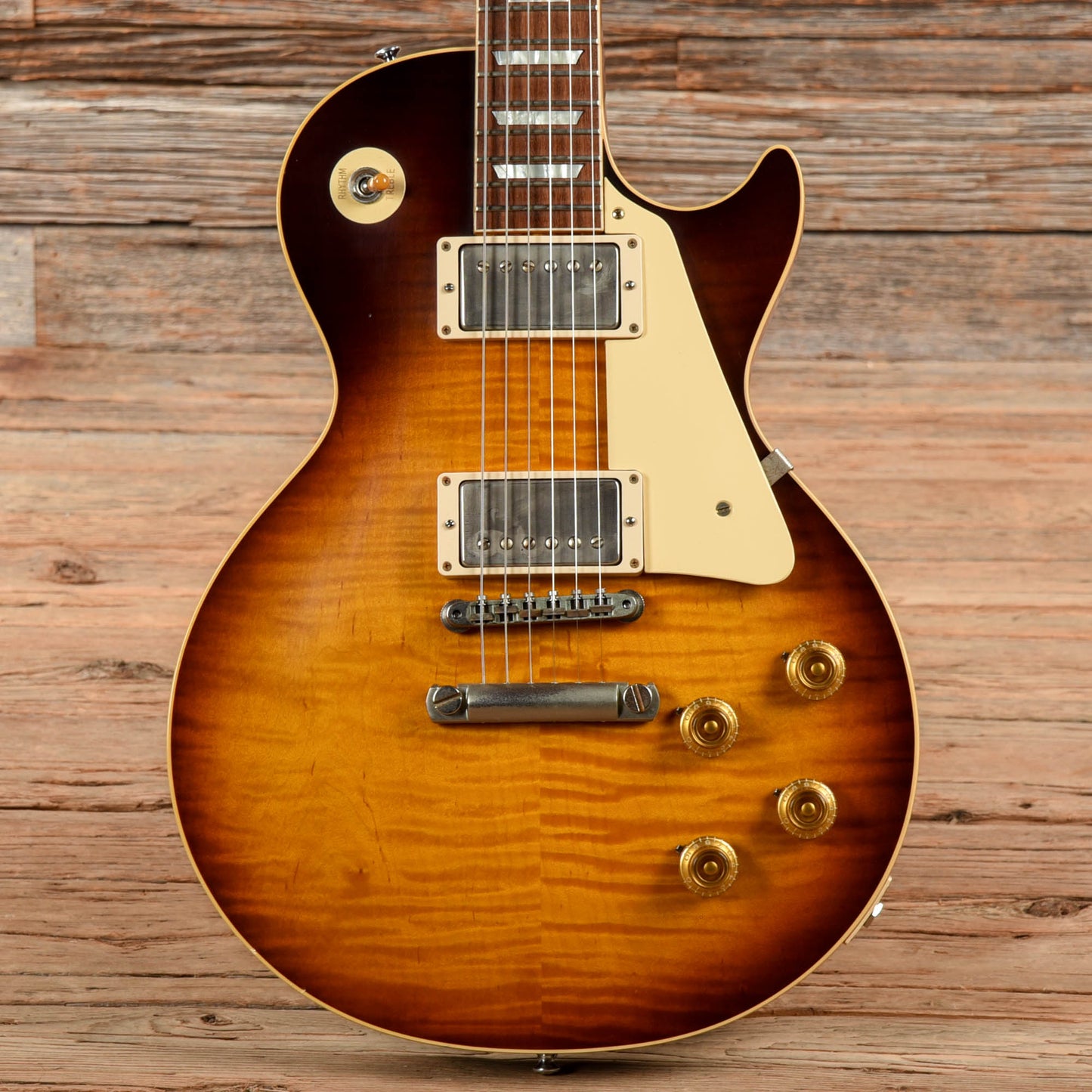 Gibson Custom Les Paul Standard Reissue "CME" w/ Scarface Neck Profile Kindred Burst Fade VOS 2017 Electric Guitars / Solid Body