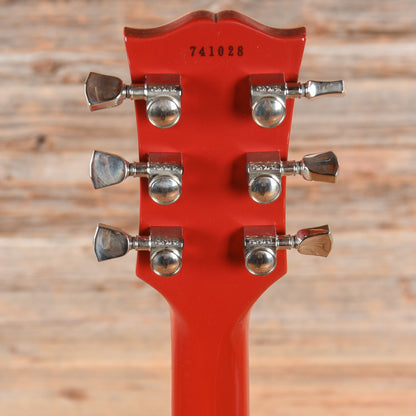 Gibson Custom M2M '57 Les Paul Custom Cardinal Red 2023 LEFTY Electric Guitars / Solid Body