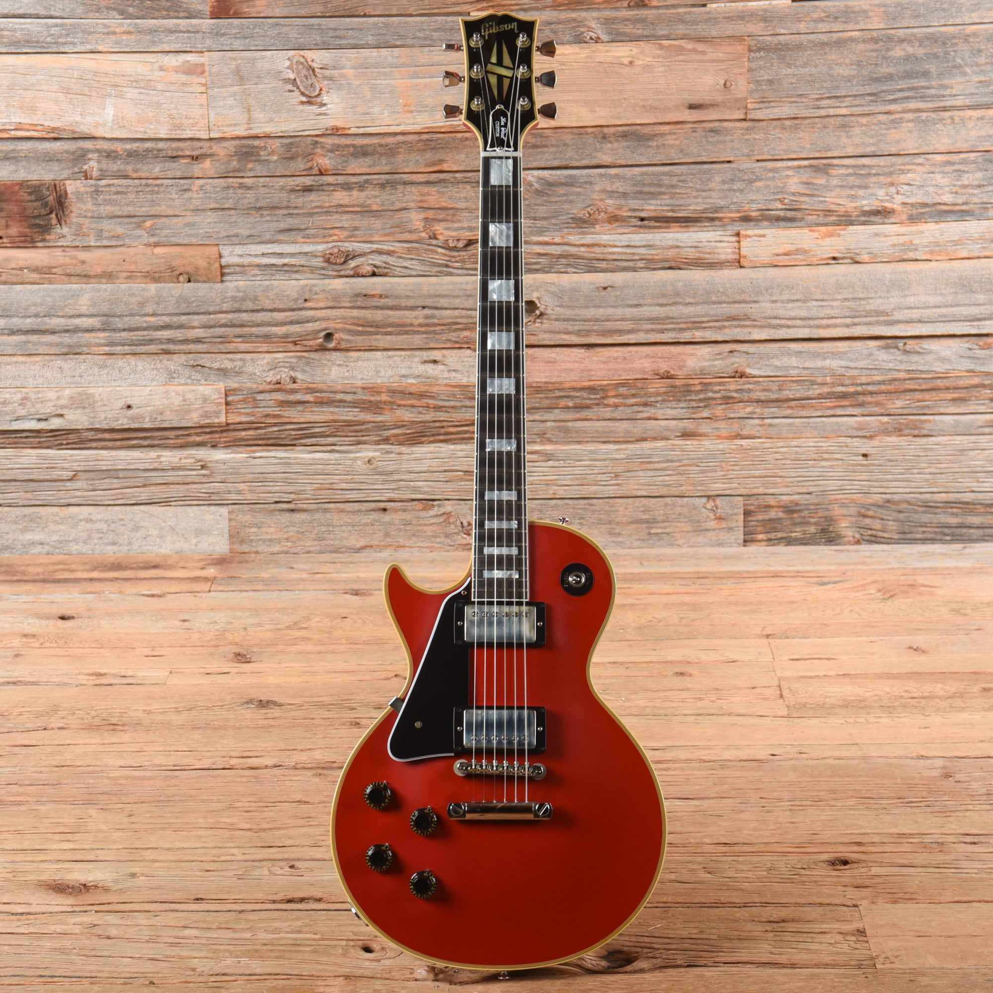 Gibson Custom M2M '57 Les Paul Custom Cardinal Red 2023 LEFTY Electric Guitars / Solid Body