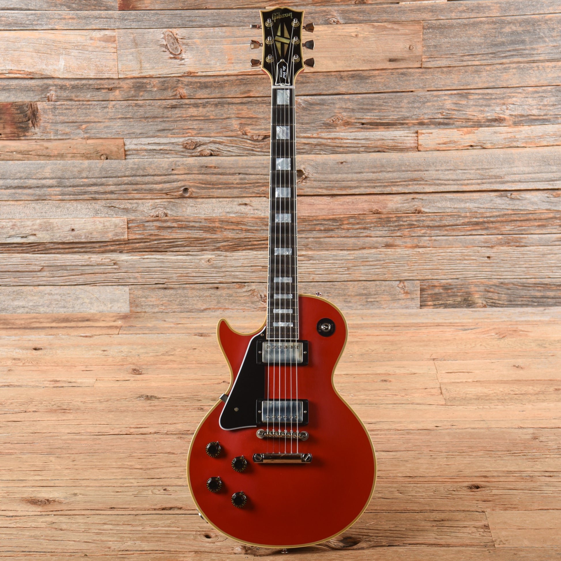 Gibson Custom M2M '57 Les Paul Custom Cardinal Red 2023 LEFTY Electric Guitars / Solid Body