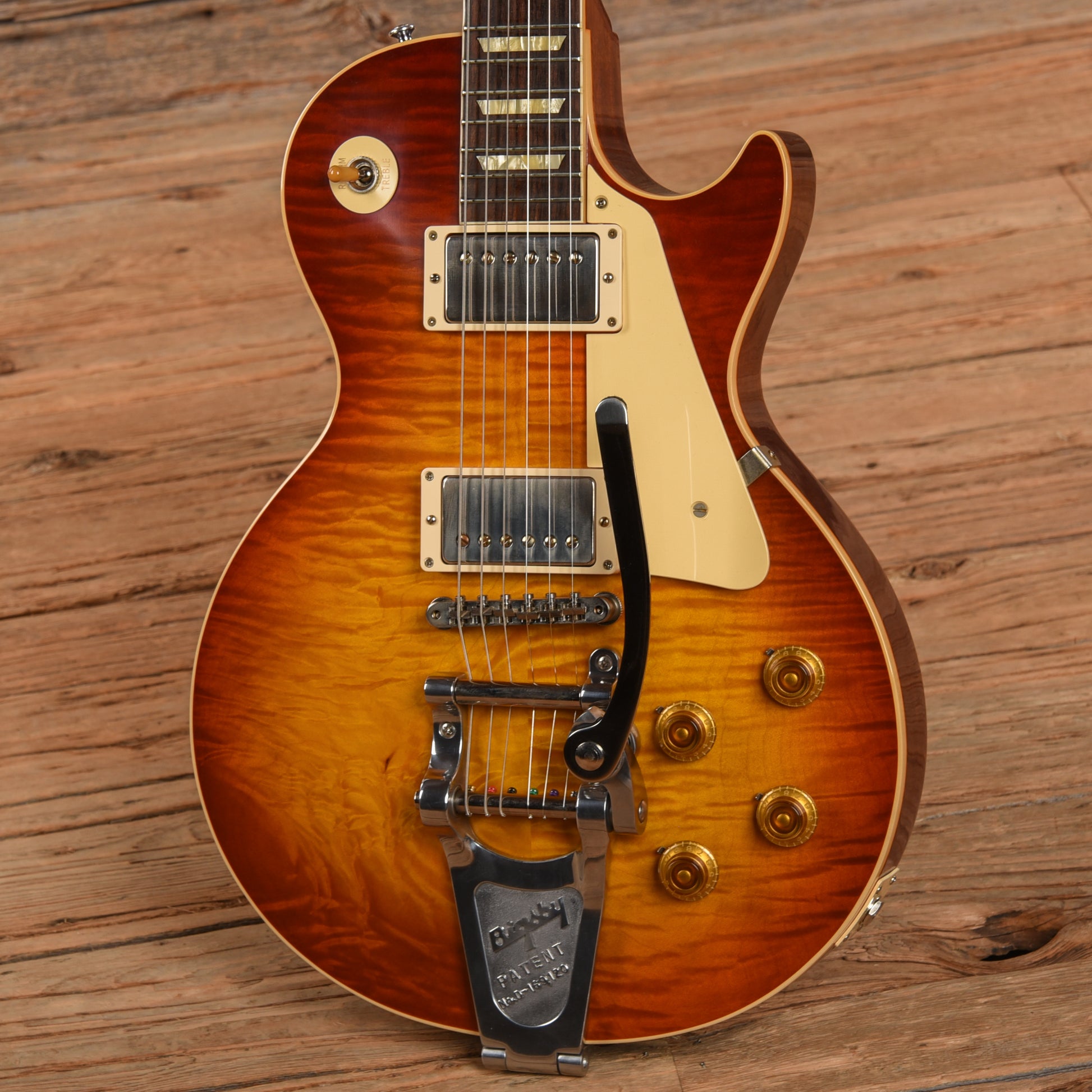 Gibson Custom M2M '60 Les Paul Standard Chambered Antiquity Burst 2019 Electric Guitars / Solid Body