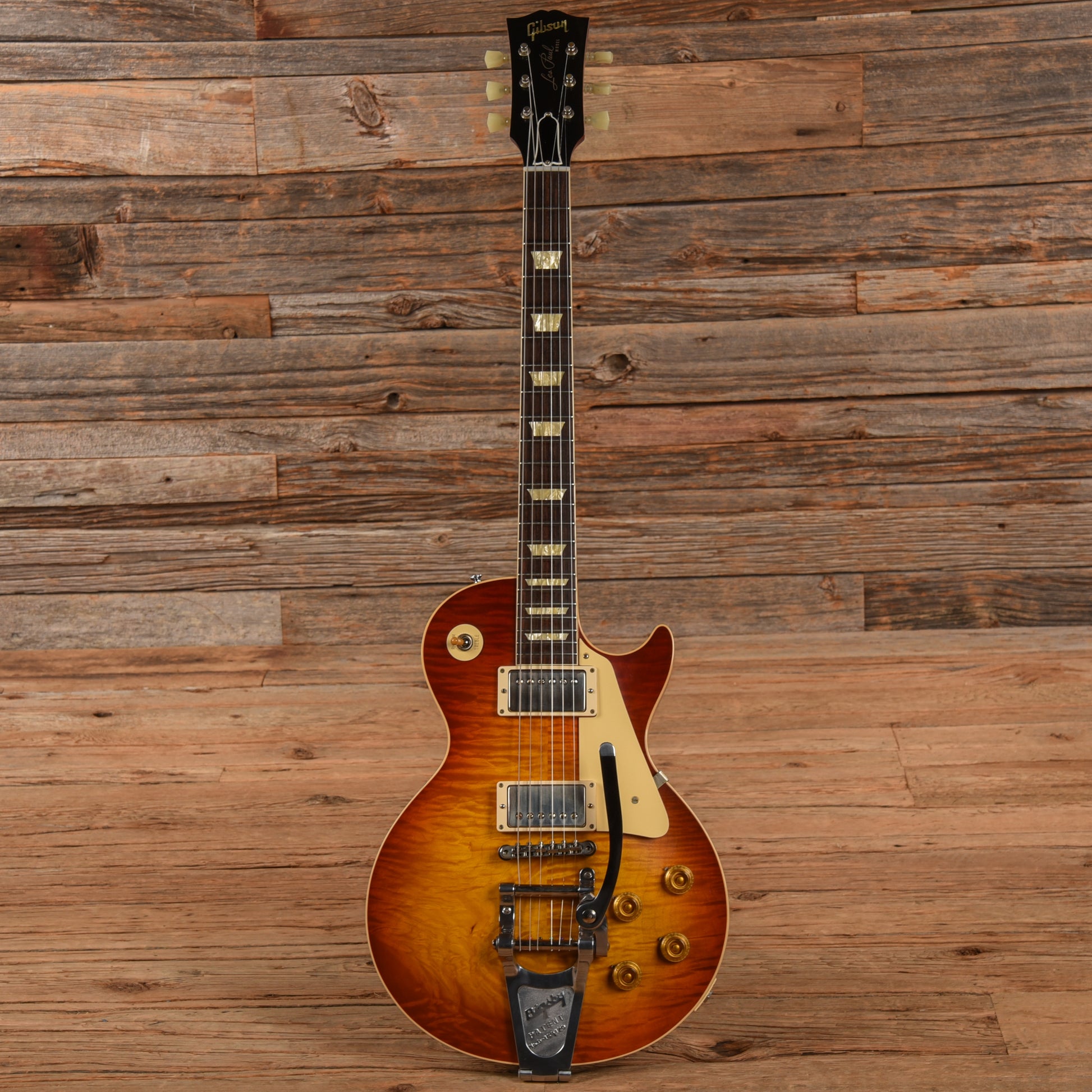 Gibson Custom M2M '60 Les Paul Standard Chambered Antiquity Burst 2019 Electric Guitars / Solid Body