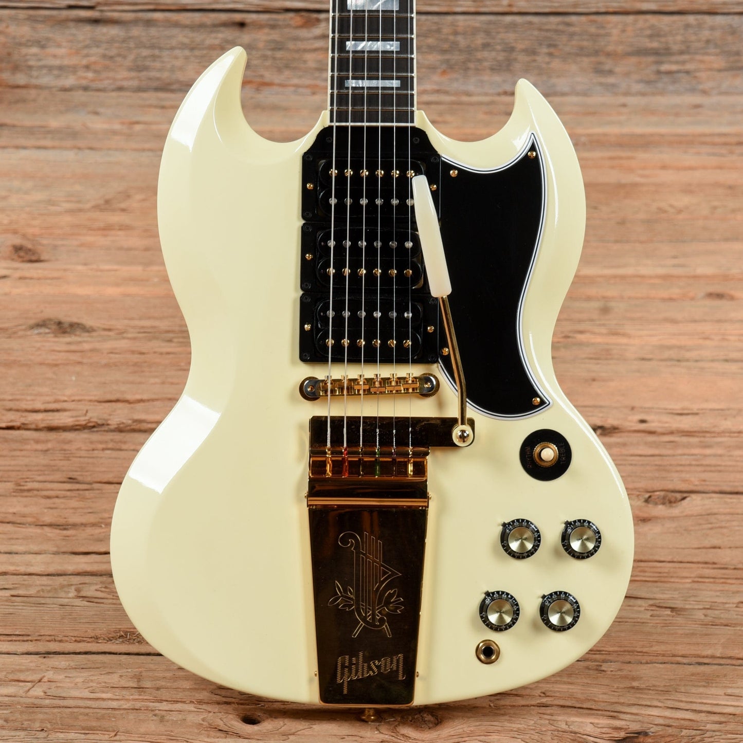 Gibson Custom Mod Collection SG Custom Alpine White 2020 Electric Guitars / Solid Body