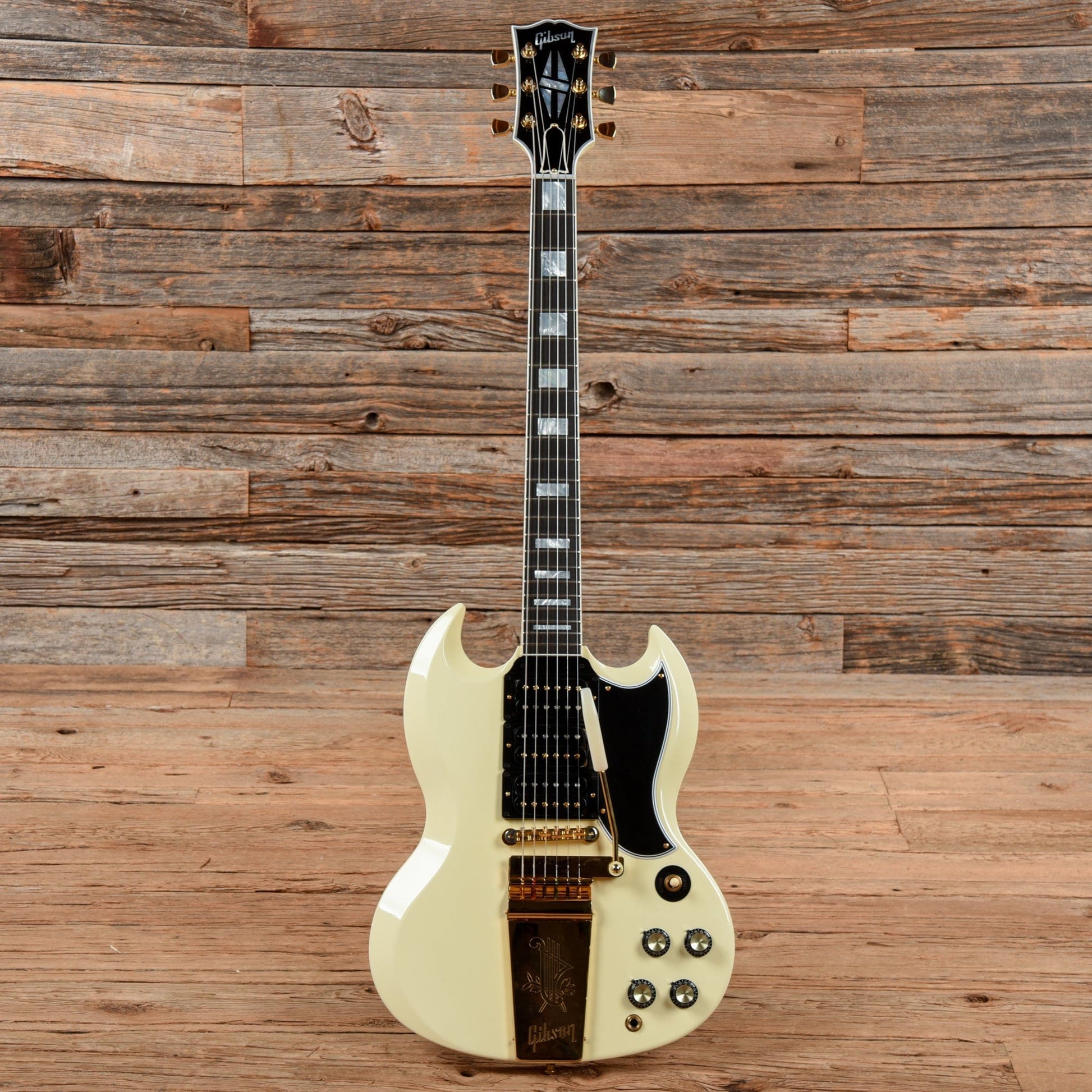 Gibson Custom Mod Collection SG Custom Alpine White 2020 Electric Guitars / Solid Body