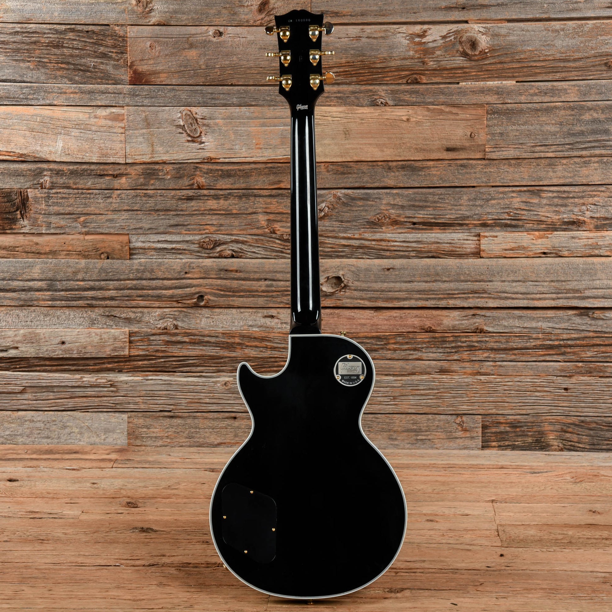 Gibson Custom Mod Shop Les Paul Custom Ebony Electric Guitars / Solid Body