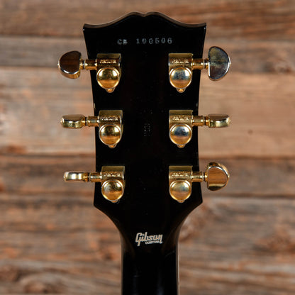 Gibson Custom Mod Shop Les Paul Custom Ebony Electric Guitars / Solid Body