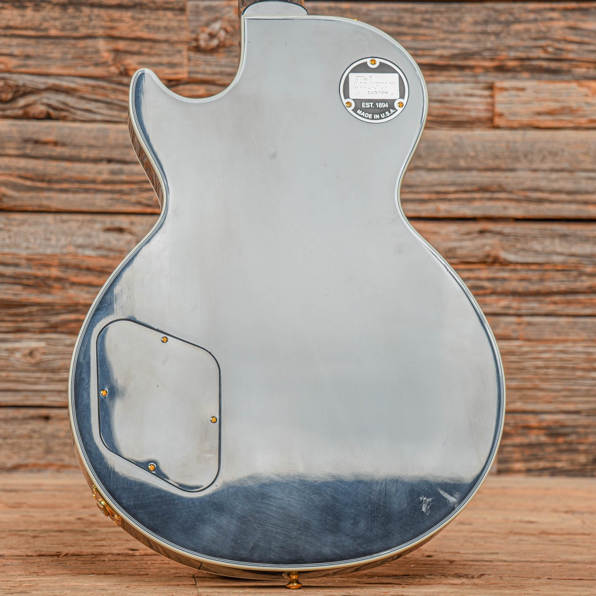 Gibson Custom Mod Shop Les Paul Custom Ebony – Chicago Music Exchange