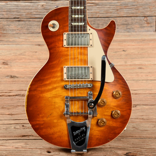 Gibson Custom Murphy Aged 59 Les Paul Standard BOTB Page 109 w/ Brazilian Fretboard Sunburst 2012 Electric Guitars / Solid Body