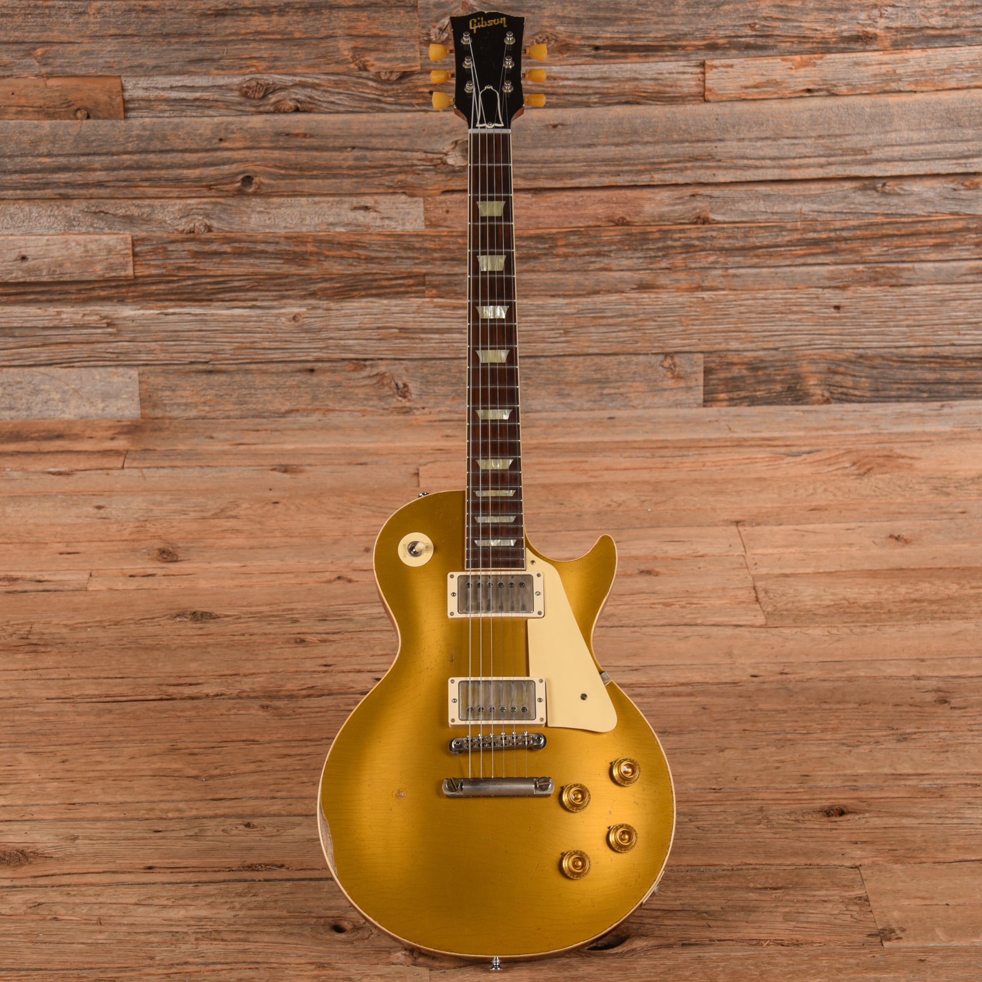 Gibson Custom Murphy Lab '57 Les Paul Goldtop Reissue Ultra Heavy Aged Goldtop 2022 Electric Guitars / Solid Body