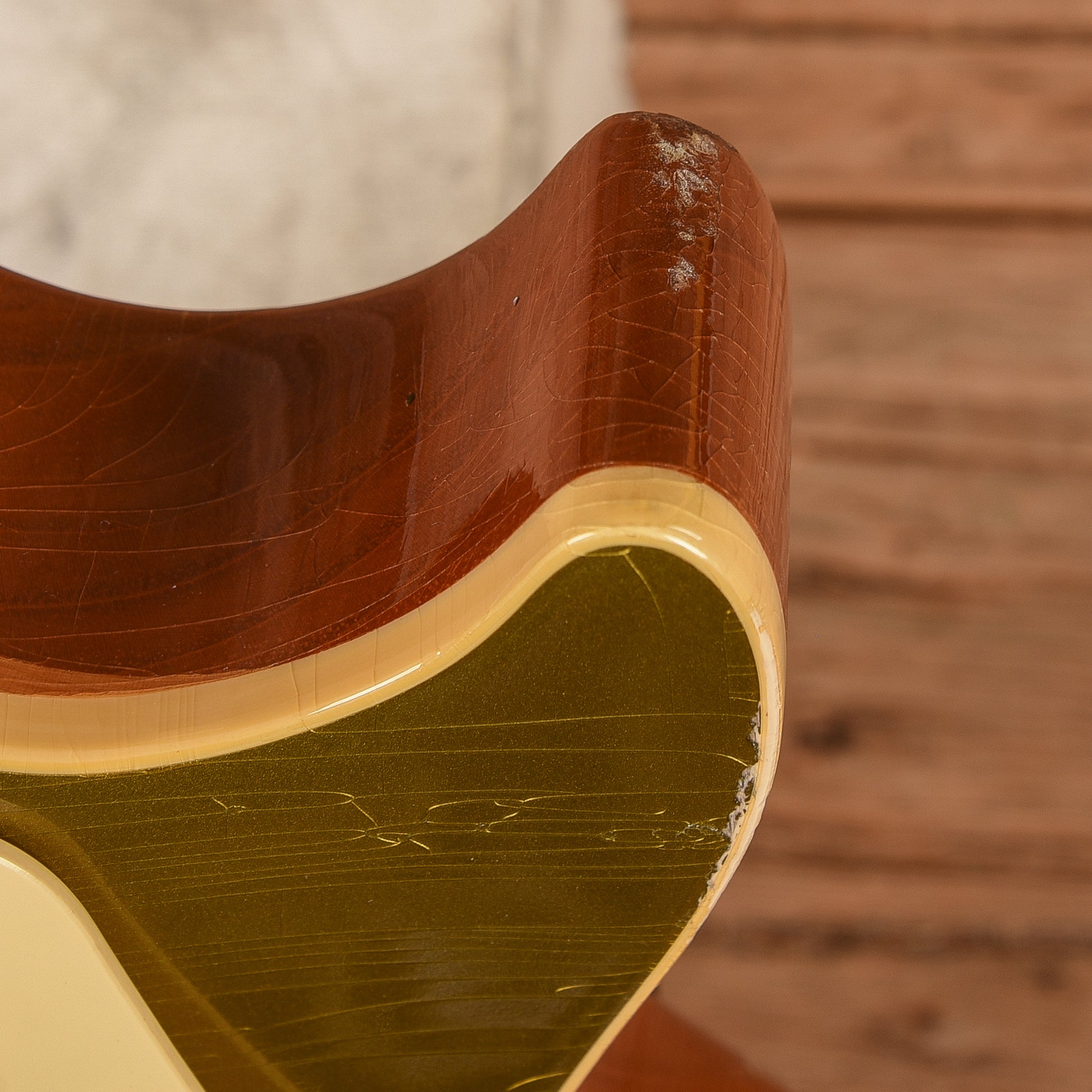 Gibson Custom Murphy Lab 57 Les Paul Goldtop Super Heavy Relic Goldtop Electric Guitars / Solid Body