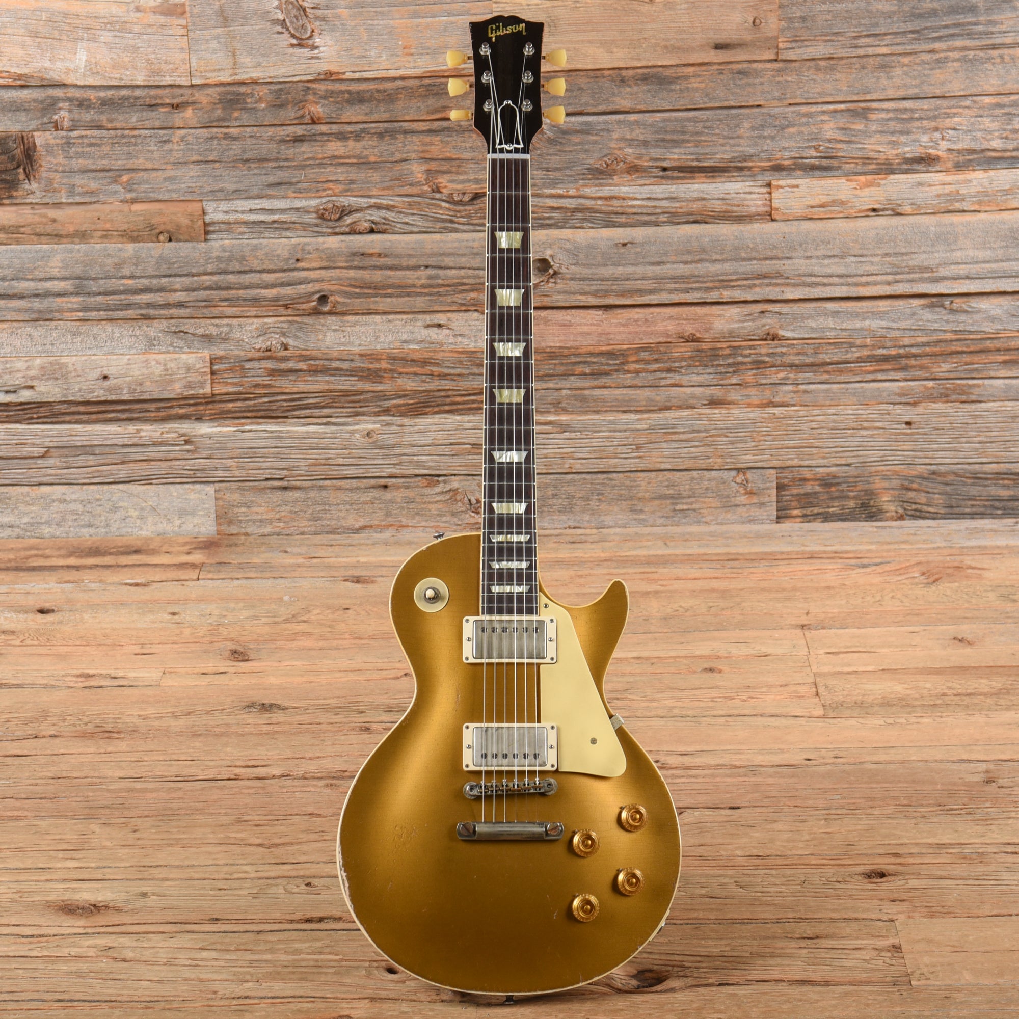 Gibson Custom Murphy Lab 57 Les Paul Goldtop Ultra Heavy Aged Goldtop 2024 Electric Guitars / Solid Body