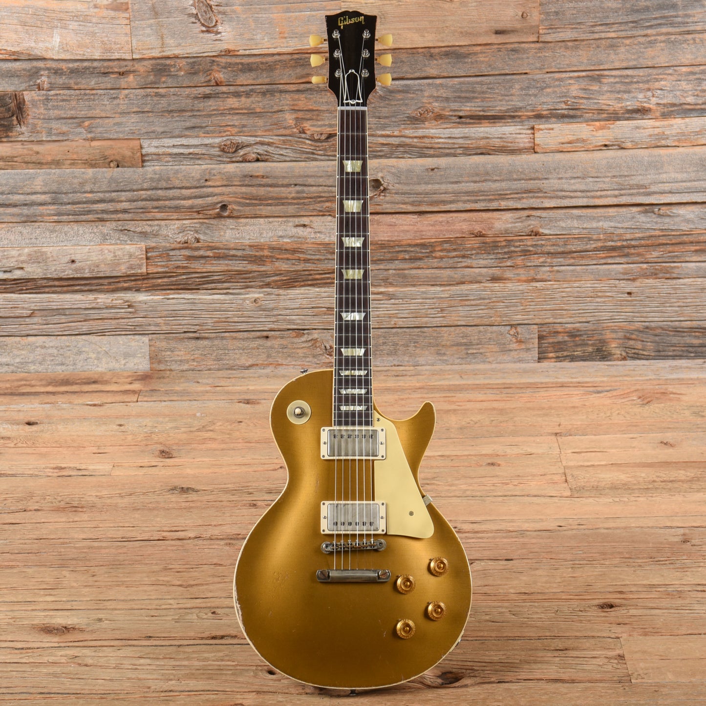 Gibson Custom Murphy Lab 57 Les Paul Goldtop Ultra Heavy Aged Goldtop 2024 Electric Guitars / Solid Body