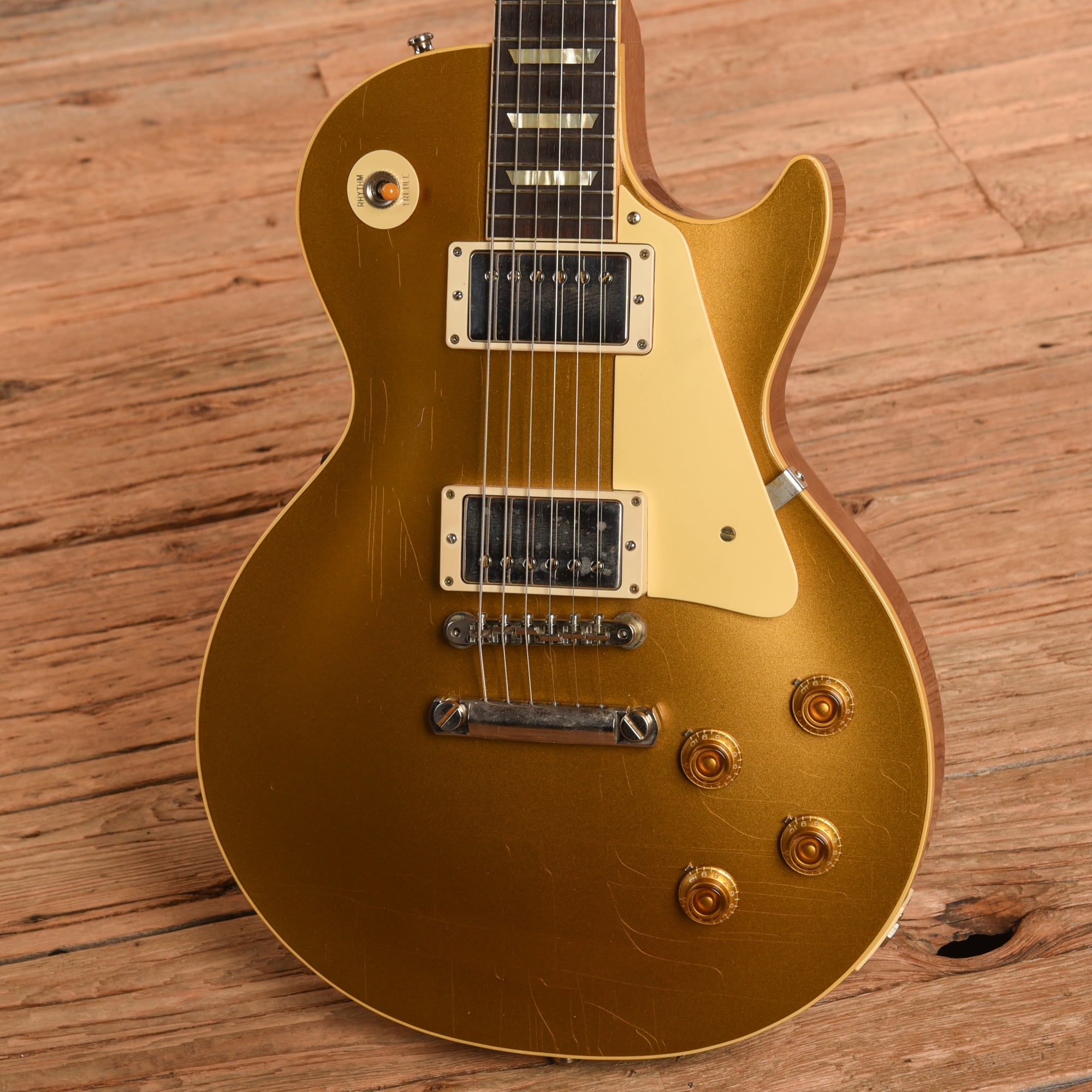 Gibson Custom Murphy Lab '57 Les Paul Goldtop Ultra Light Aged Goldtop 2023 Electric Guitars / Solid Body