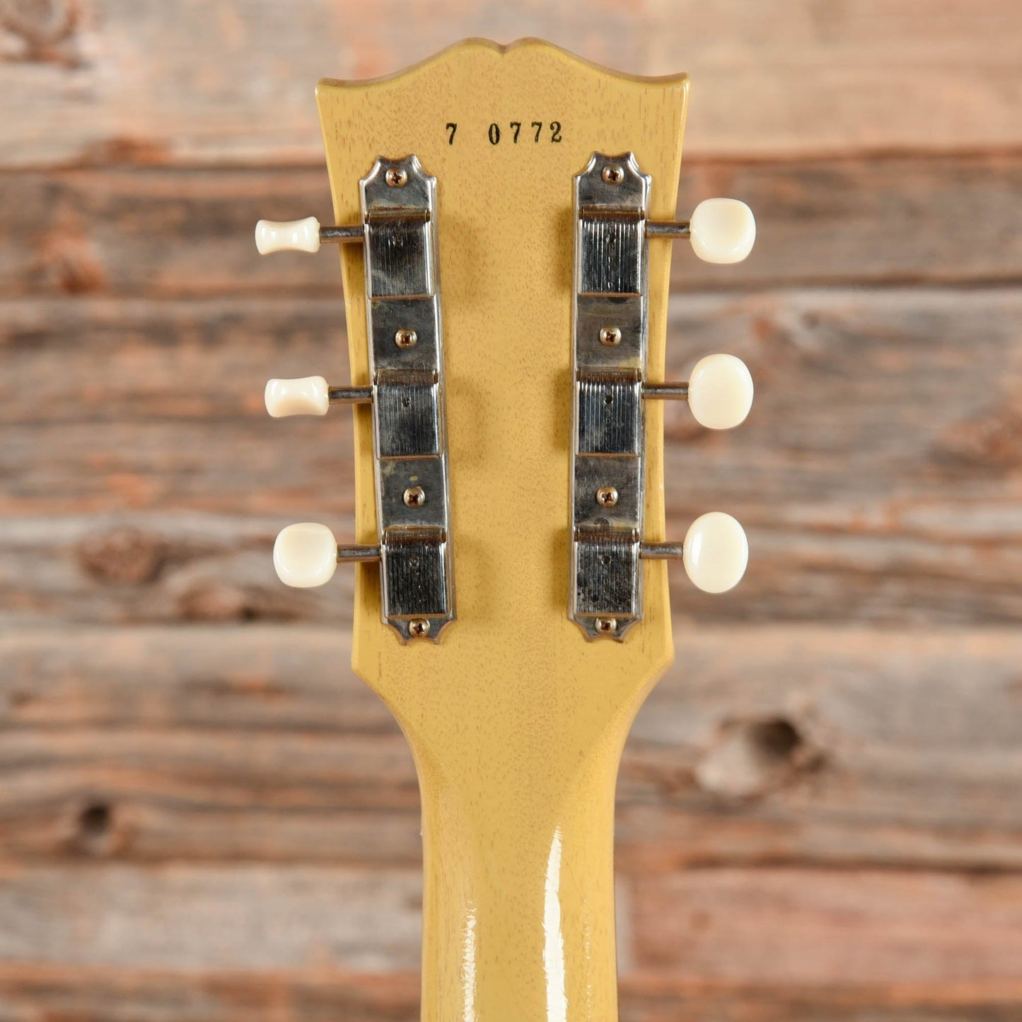 Gibson Custom Murphy Lab 57 Les Paul Junior Ultra Light Aged TV Yellow Electric Guitars / Solid Body