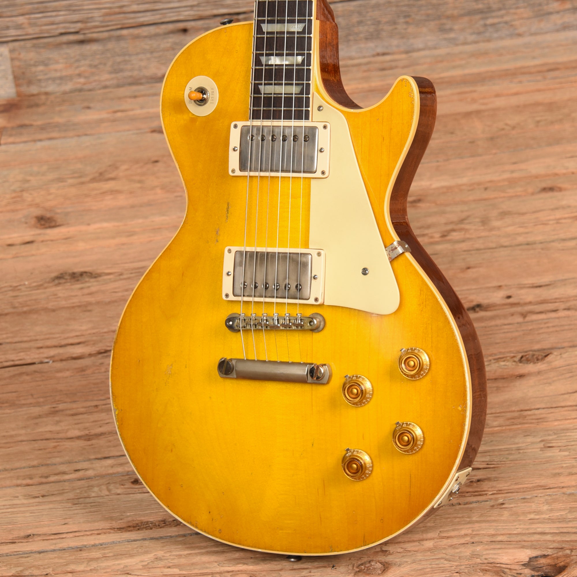Gibson Custom Murphy Lab '58 Les Paul Standard Reissue Heavy Aged Dirty Lemon Burst 2024 Electric Guitars / Solid Body