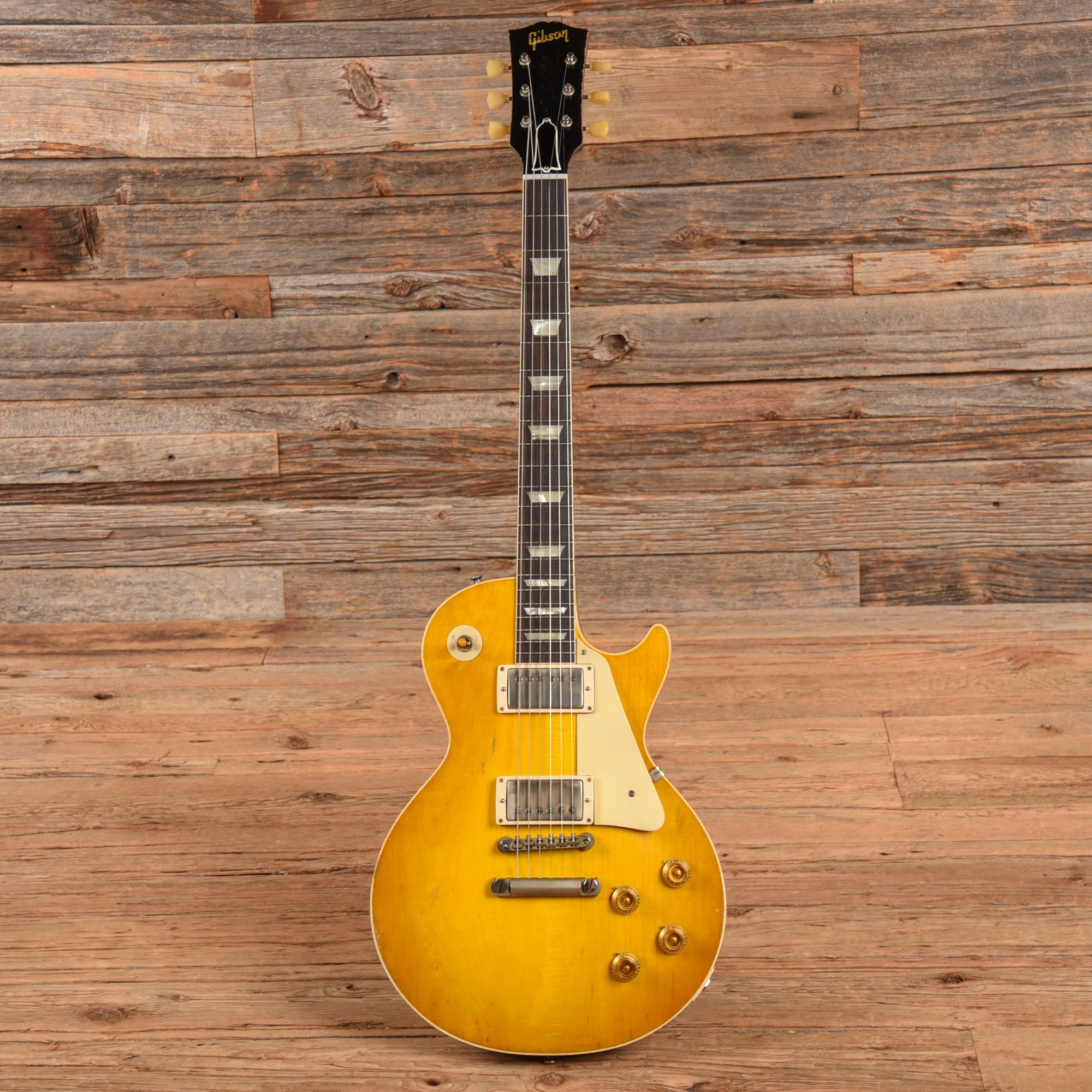 Gibson Custom Murphy Lab '58 Les Paul Standard Reissue Heavy Aged Dirty Lemon Burst 2024 Electric Guitars / Solid Body