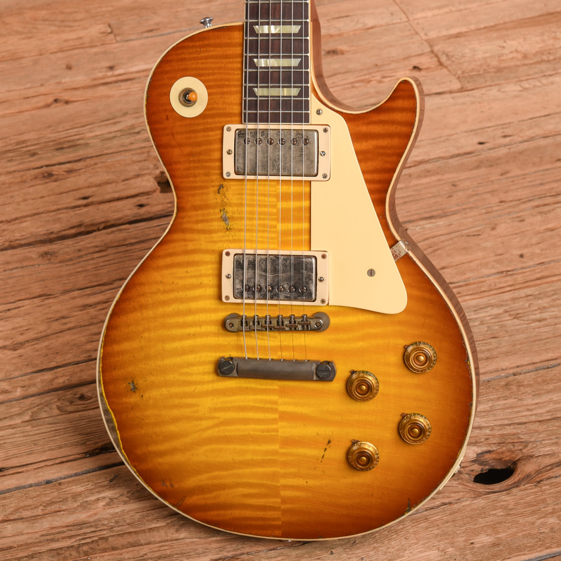 Gibson Custom Murphy Lab '59 Les Paul Standard "CME Spec" Ultra Heavy Aged w/ Ultra Light Back Golden Poppy Burst 2025 Electric Guitars / Solid Body