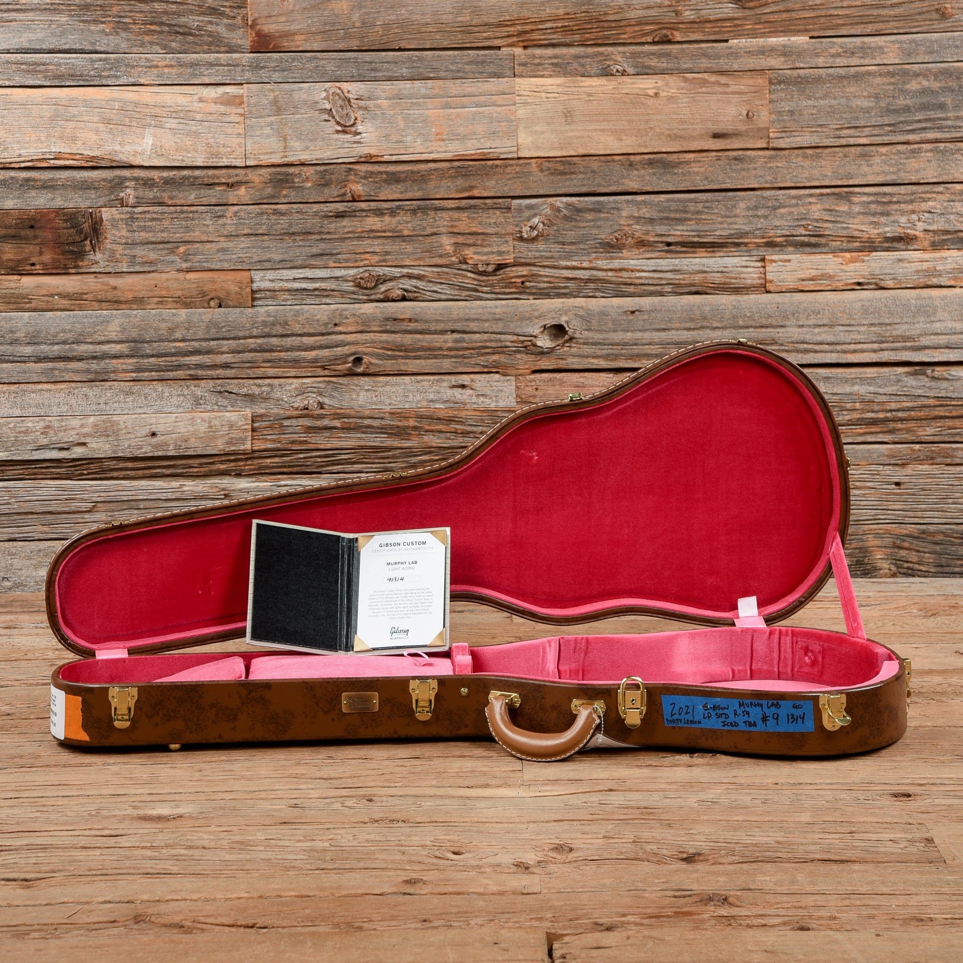 Gibson Custom Murphy Lab '59 Les Paul Standard Light Aged Sunburst 2021 Electric Guitars / Solid Body