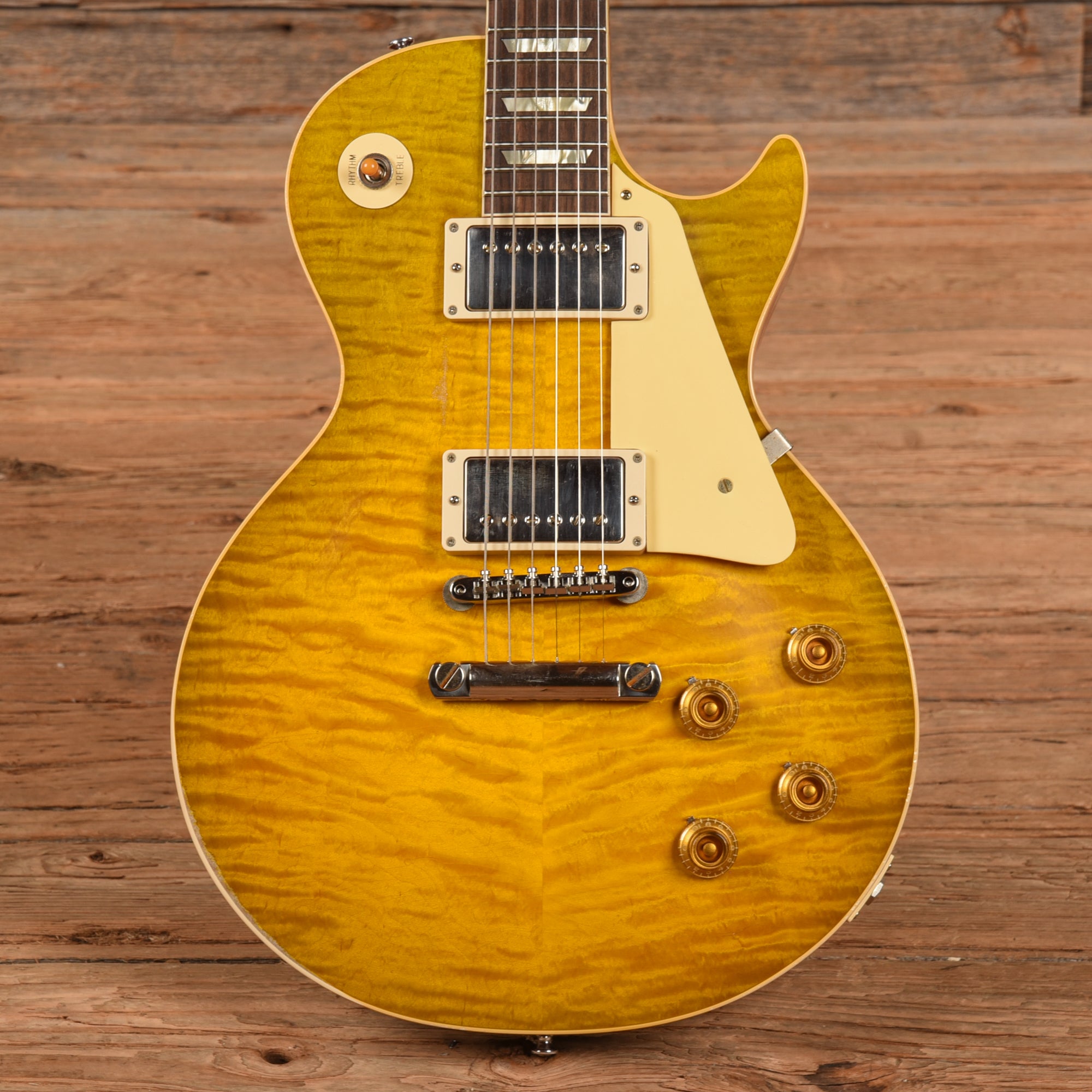 Gibson Custom Murphy Lab '59 Les Paul Standard Light Aged Sunburst Electric Guitars / Solid Body