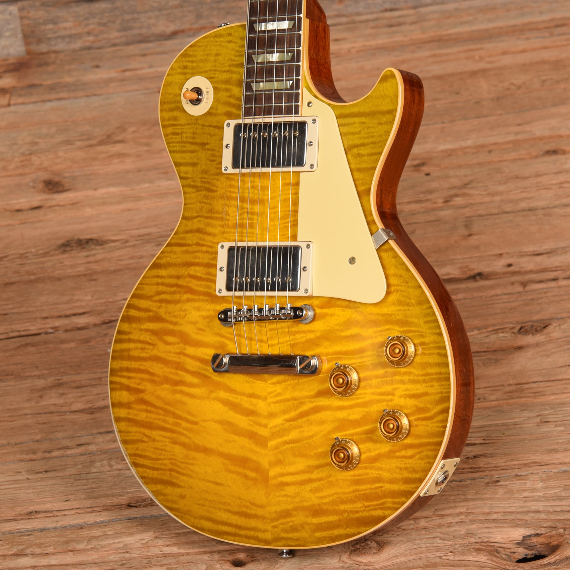 Gibson Custom Murphy Lab '59 Les Paul Standard Light Aged Sunburst Electric Guitars / Solid Body