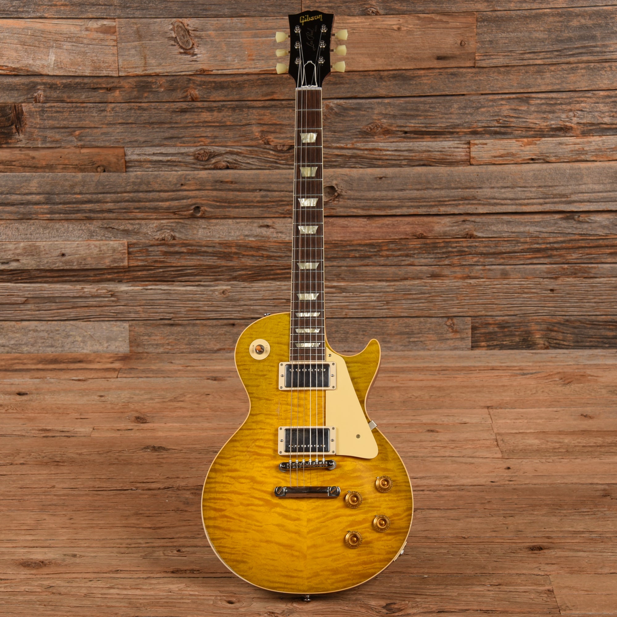 Gibson Custom Murphy Lab '59 Les Paul Standard Light Aged Sunburst Electric Guitars / Solid Body