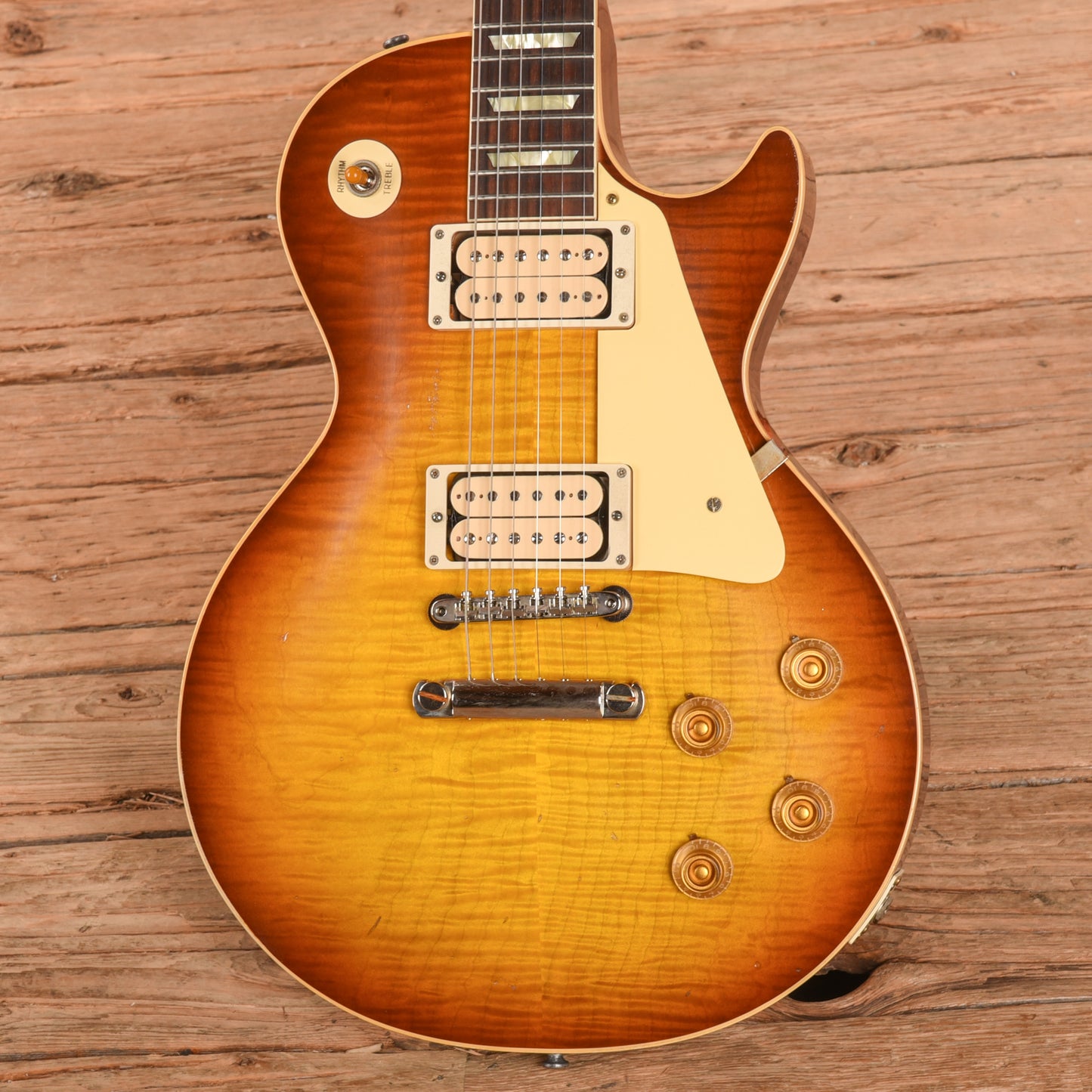 Gibson Custom Murphy Lab '59 Les Paul Standard Reissue Chambered Light Aged Sunburst 2025 Electric Guitars / Solid Body