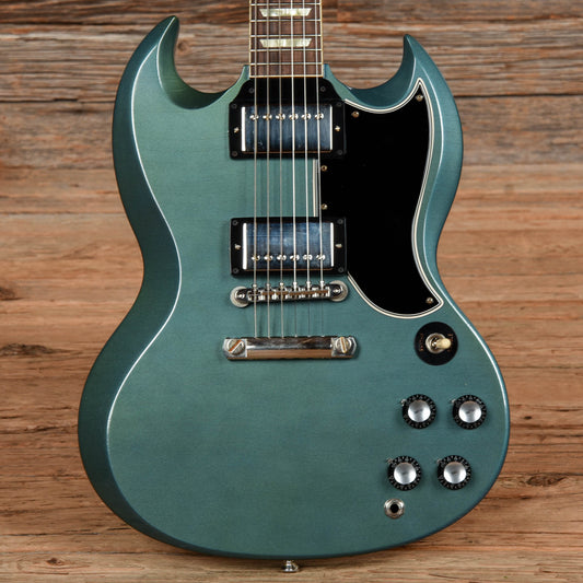 Gibson Custom Murphy Lab '61 Les Paul (SG) Standard Ultra Light Aged Pelham Blue 2023 Electric Guitars / Solid Body