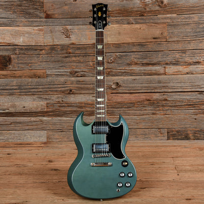 Gibson Custom Murphy Lab '61 Les Paul (SG) Standard Ultra Light Aged Pelham Blue 2023 Electric Guitars / Solid Body
