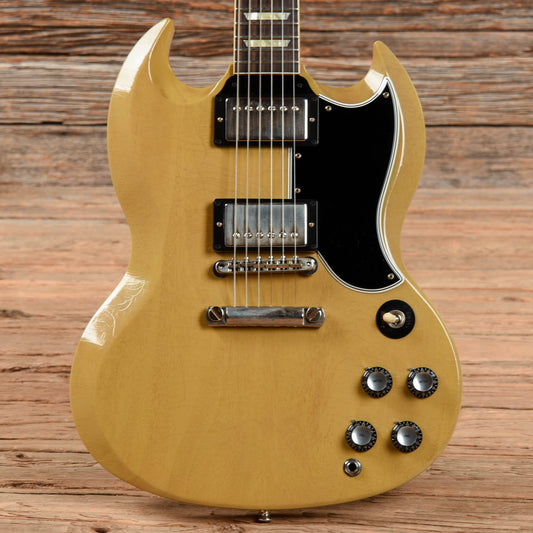 Gibson Custom Murphy Lab 61 Les Paul SG Standard Ultra Light Aged TV Yellow Electric Guitars / Solid Body
