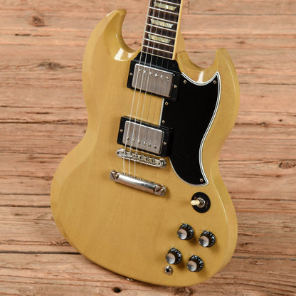 Gibson Custom Murphy Lab 61 Les Paul SG Standard Ultra Light Aged TV Yellow Electric Guitars / Solid Body