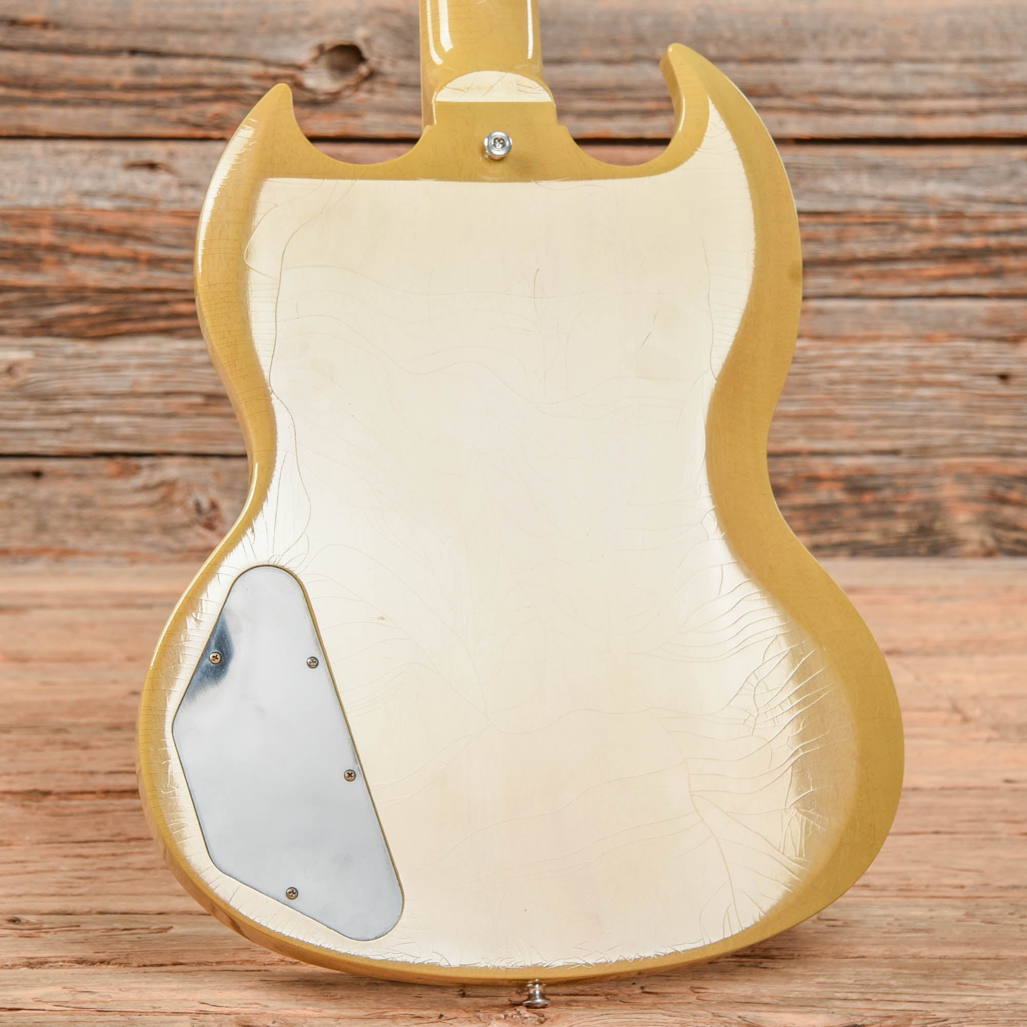 Gibson Custom Murphy Lab 61 Les Paul SG Standard Ultra Light Aged TV Yellow Electric Guitars / Solid Body