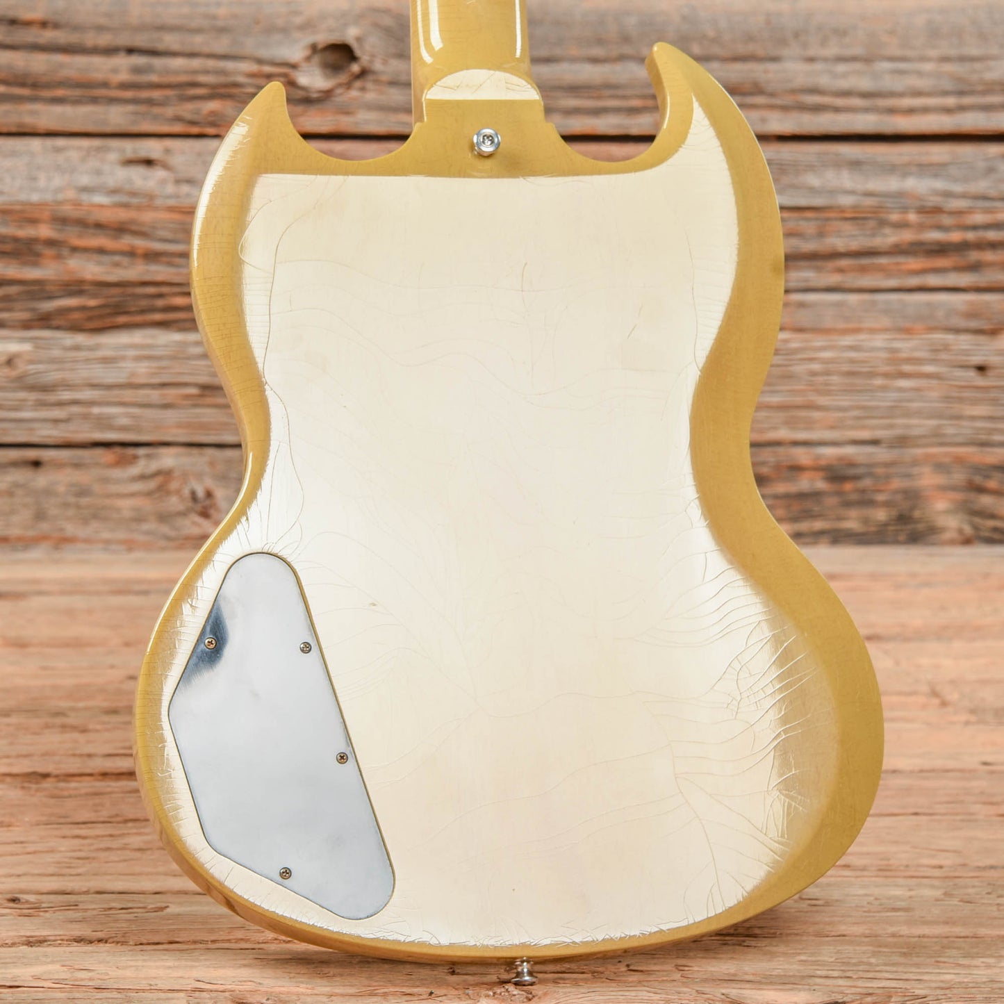 Gibson Custom Murphy Lab 61 Les Paul SG Standard Ultra Light Aged TV Yellow Electric Guitars / Solid Body