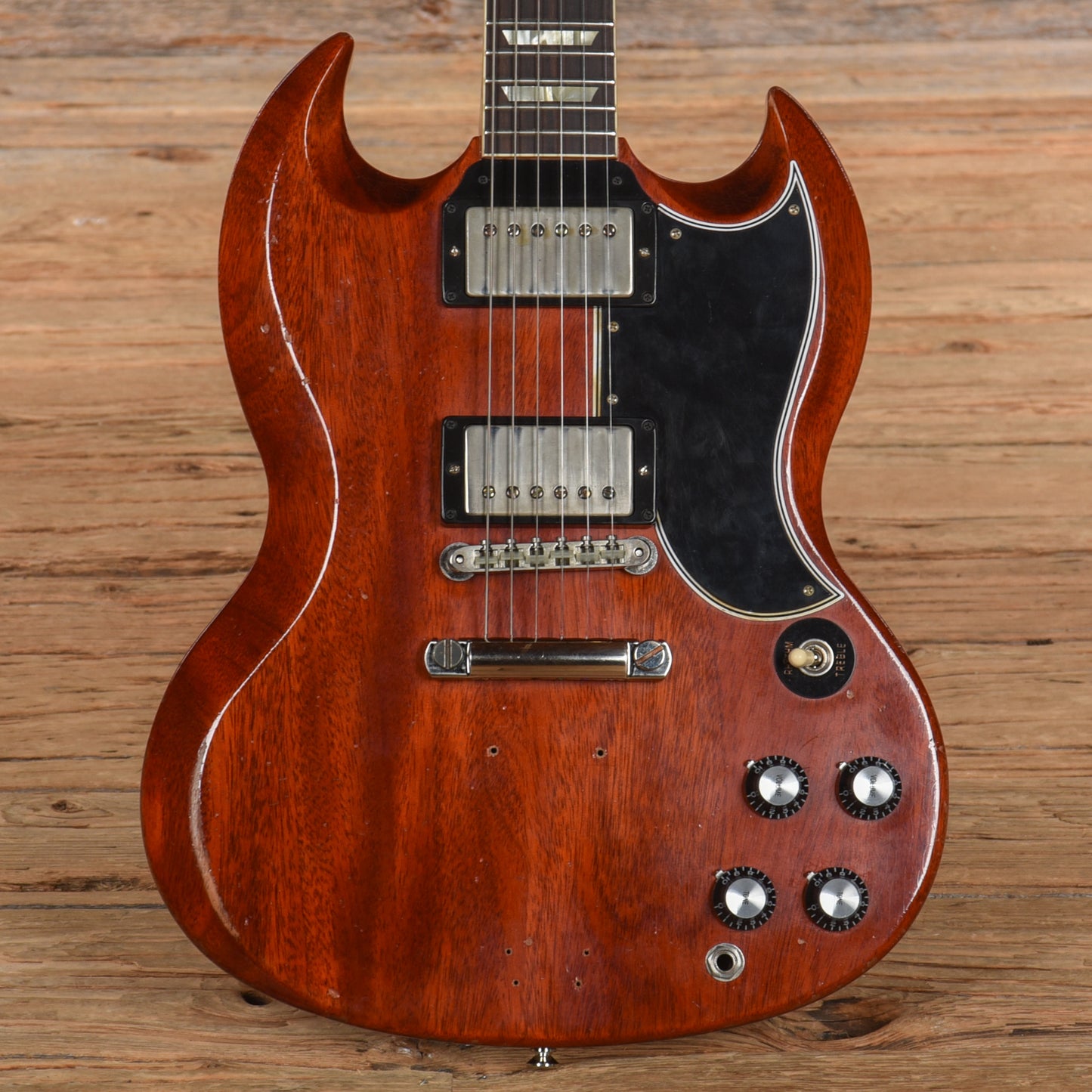 Gibson Custom Murphy Lab '61 SG Standard "Wildwood Spec" Heavy Aged Cherry 2022 Electric Guitars / Solid Body