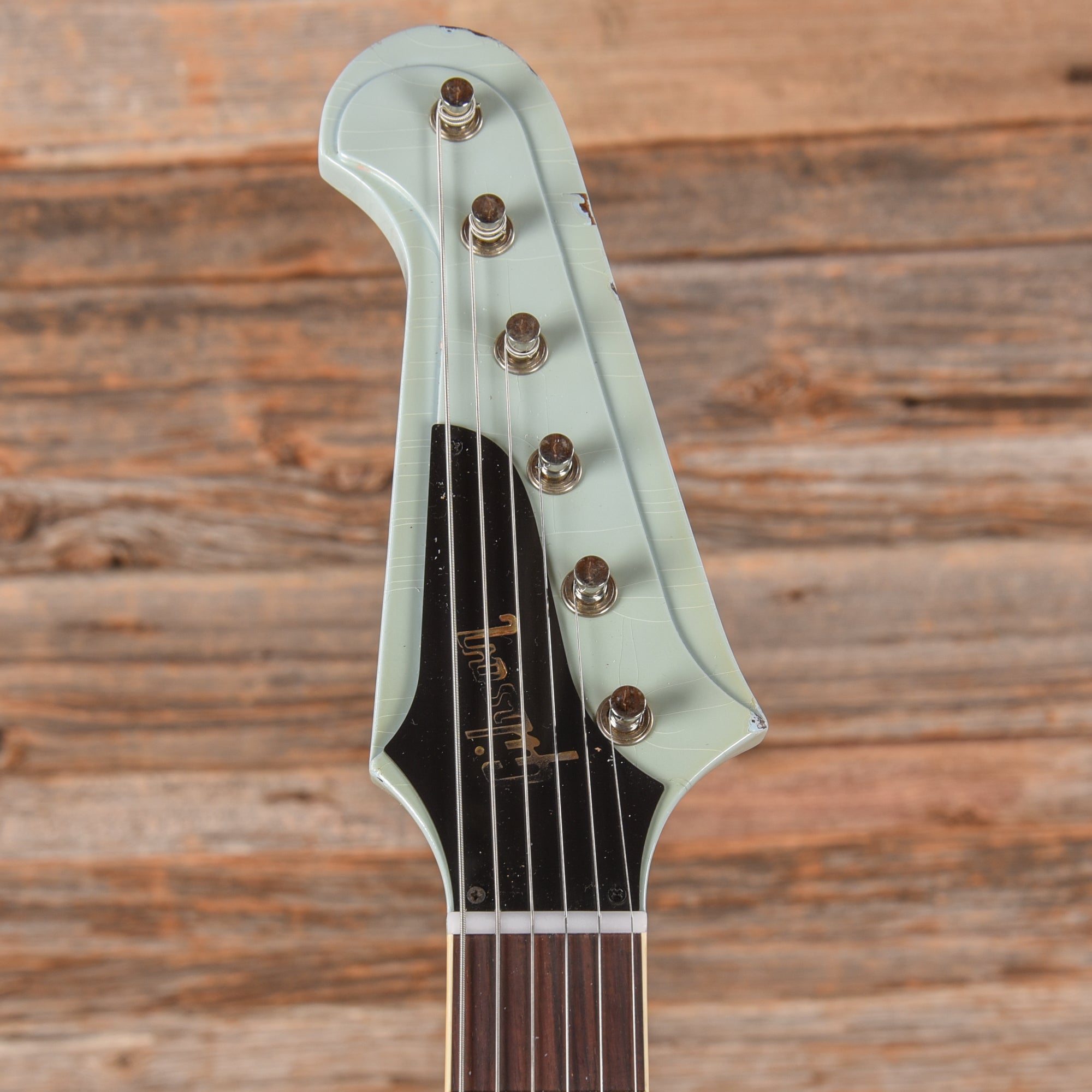Gibson Custom Murphy Lab '63 Firebird V Heavy Aged Frost Blue 2024 Electric Guitars / Solid Body
