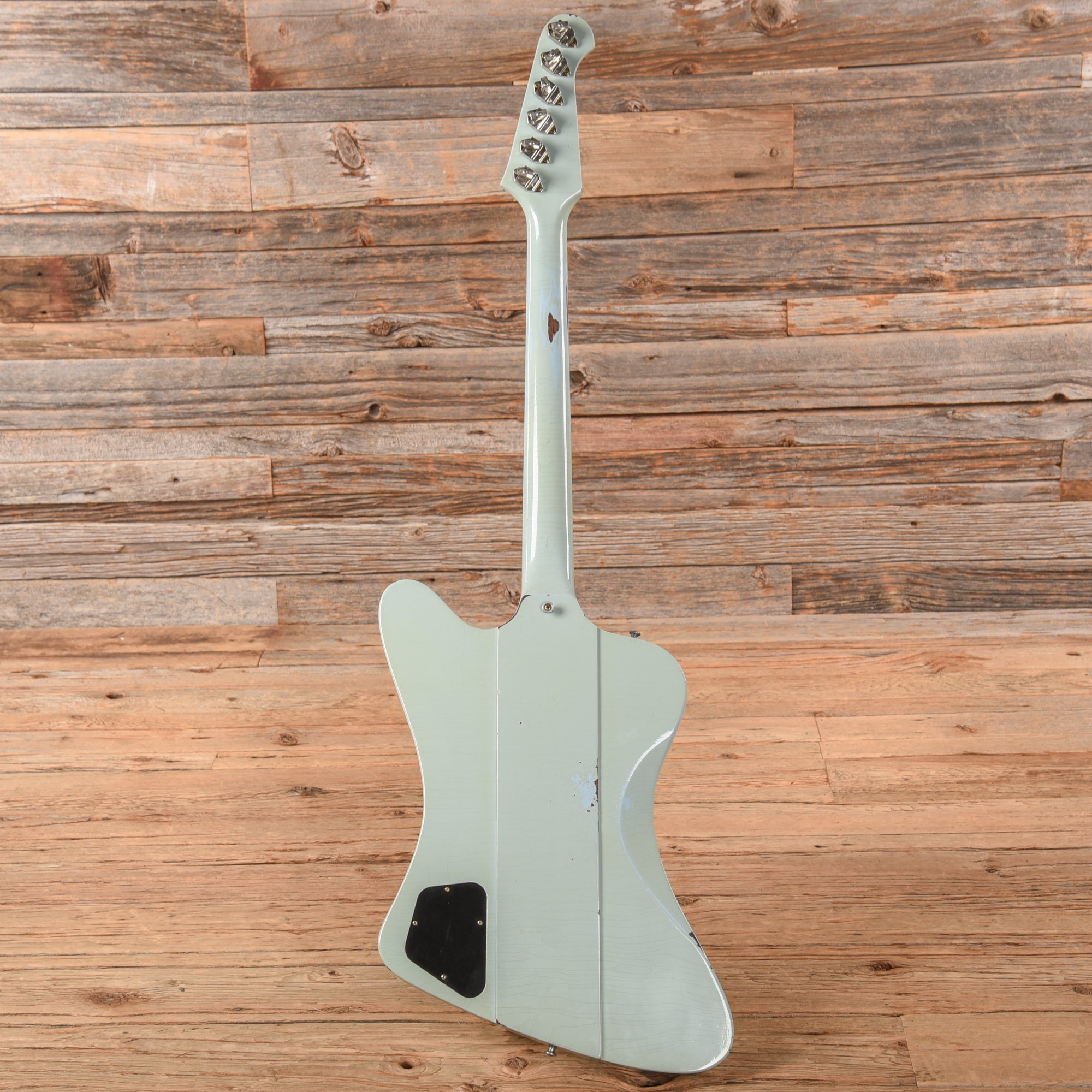 Gibson Custom Murphy Lab '63 Firebird V Heavy Aged Frost Blue 2024 Electric Guitars / Solid Body