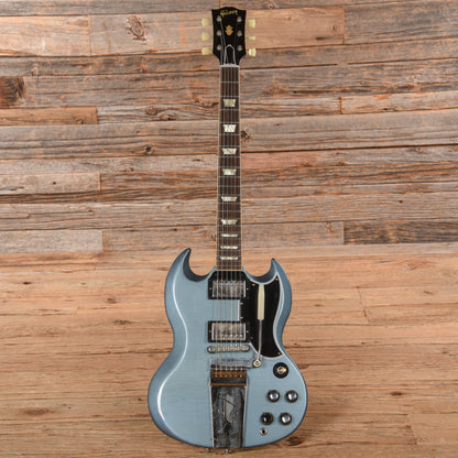 Gibson Custom Murphy Lab 64 SG Standard Reissue Light Aged Pelham Blue 2020 Electric Guitars / Solid Body