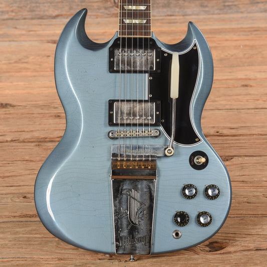 Gibson Custom Murphy Lab 64 SG Standard Reissue Light Aged Pelham Blue 2020 Electric Guitars / Solid Body