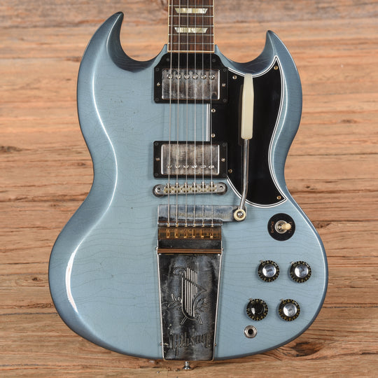 Gibson Custom Murphy Lab 64 SG Standard Reissue Light Aged Pelham Blue 2020 Electric Guitars / Solid Body