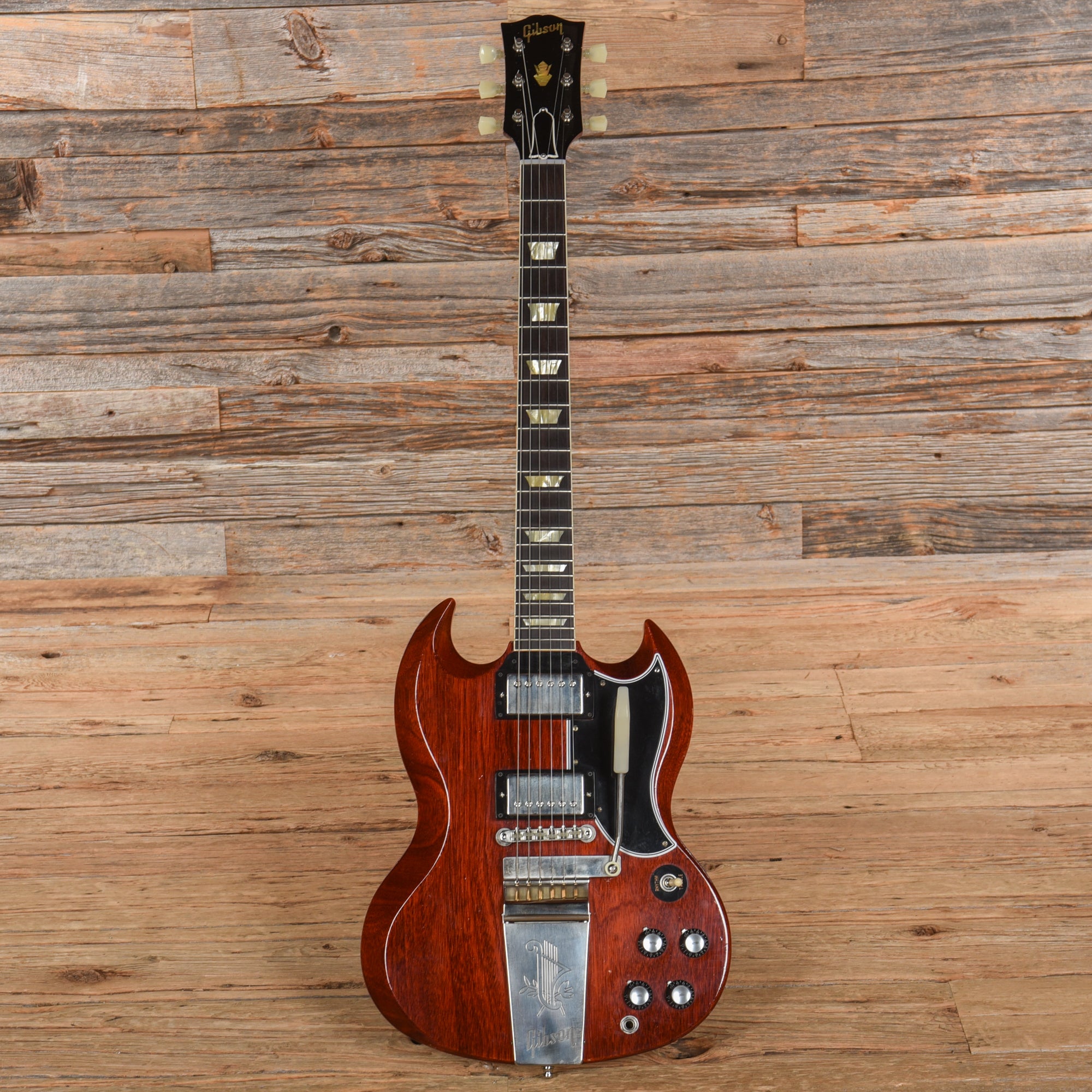 Gibson Custom Murphy Lab '64 SG Standard Reissue Ultra Light Aged Cherry 2023 Electric Guitars / Solid Body